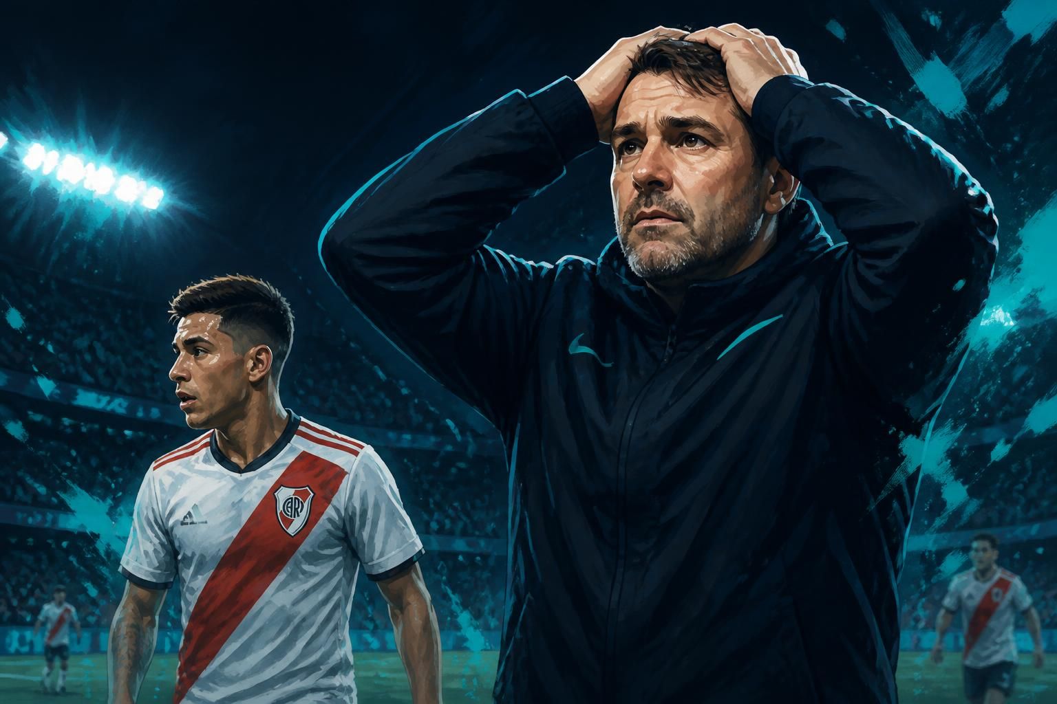 River Plate perde e pressiona Coudet