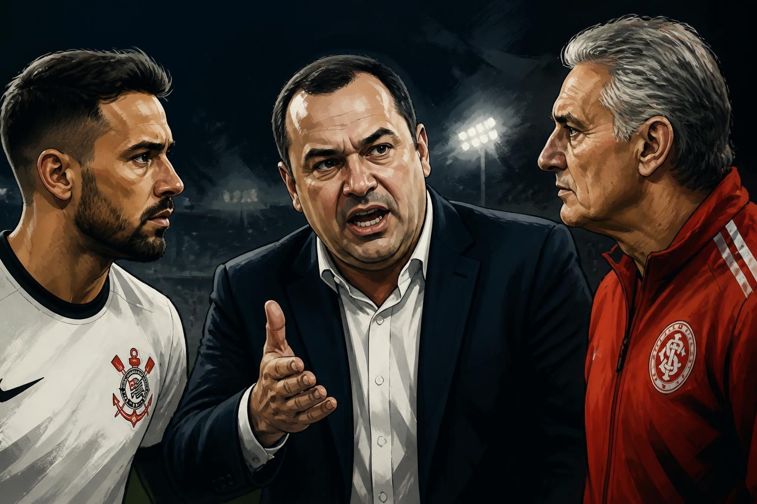 Marcelo Paz critica arbitragem de Inter x Corinthians