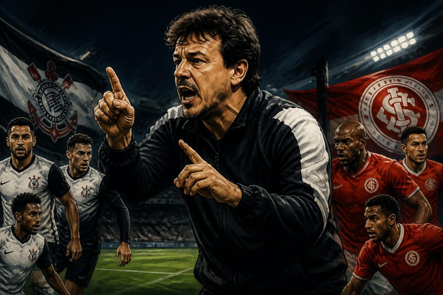 Diniz ajusta Corinthians para decidir contra o Inter