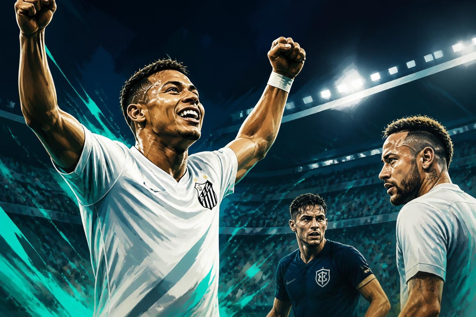 Rony decide e Santos elimina Remo na Copa do Brasil