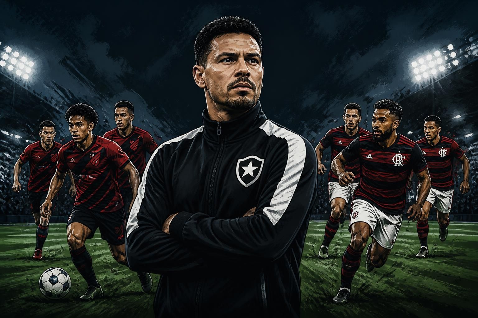 Botafogo mantém Bellão e enfrenta Flamengo com apoio geral