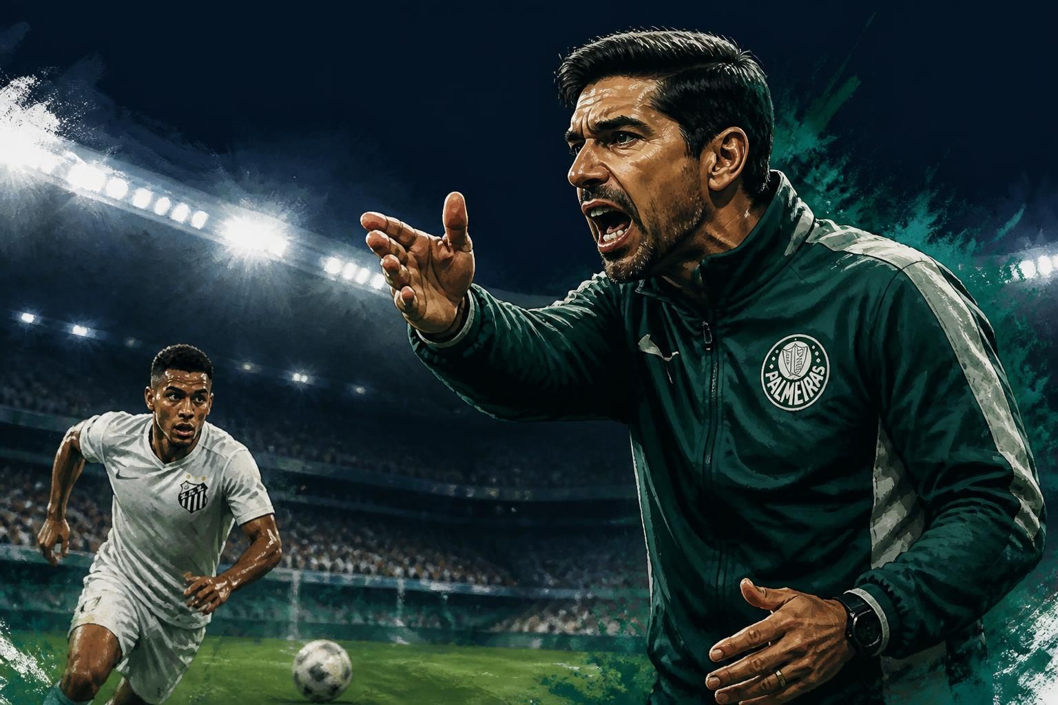 Palmeiras avança para semi da Copa do Brasil após empate com Santos