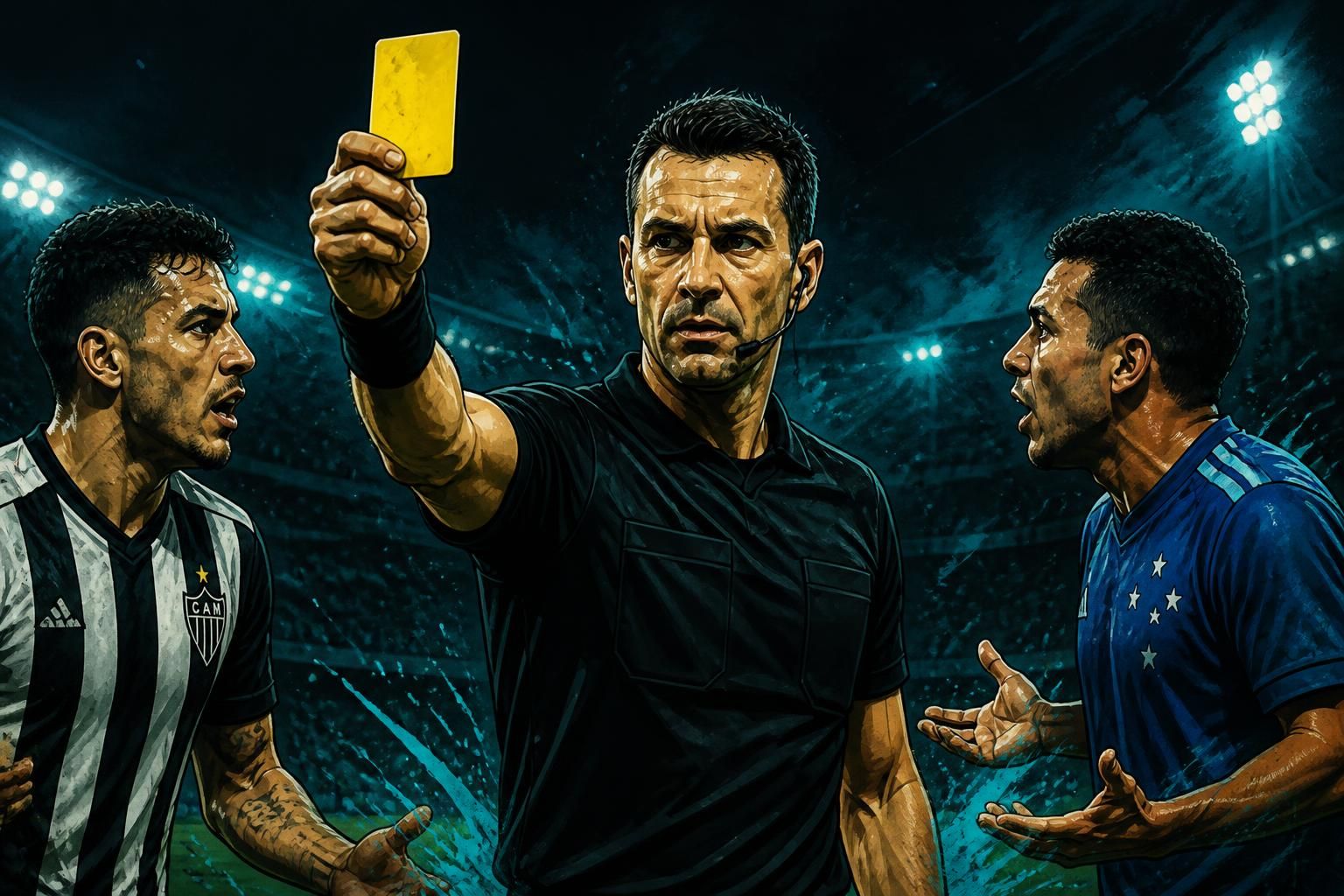 CBF define árbitro para Atlético-MG x Cruzeiro na Copa do Brasil
