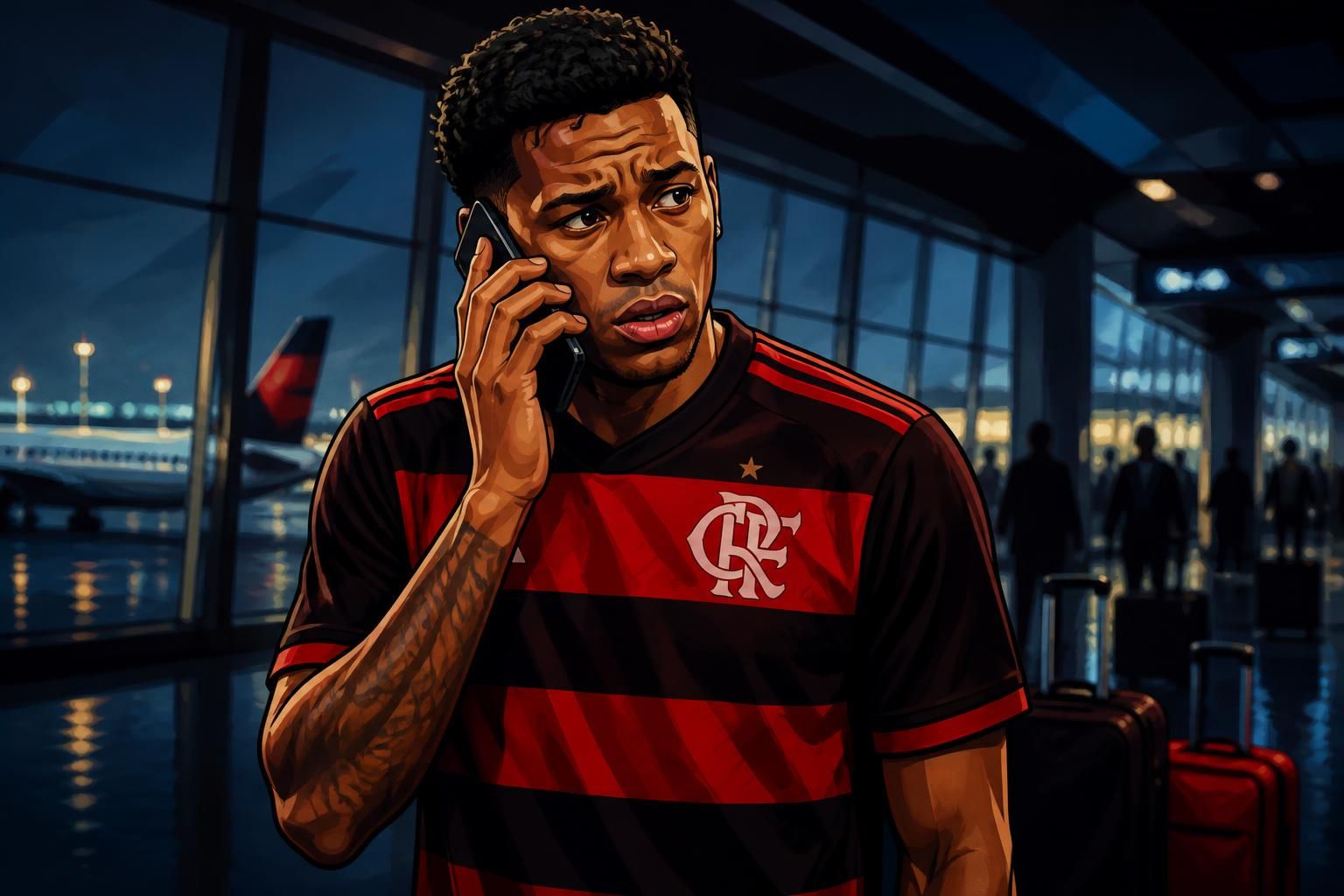 Flamengo exige volta de Plata e ameaça punição