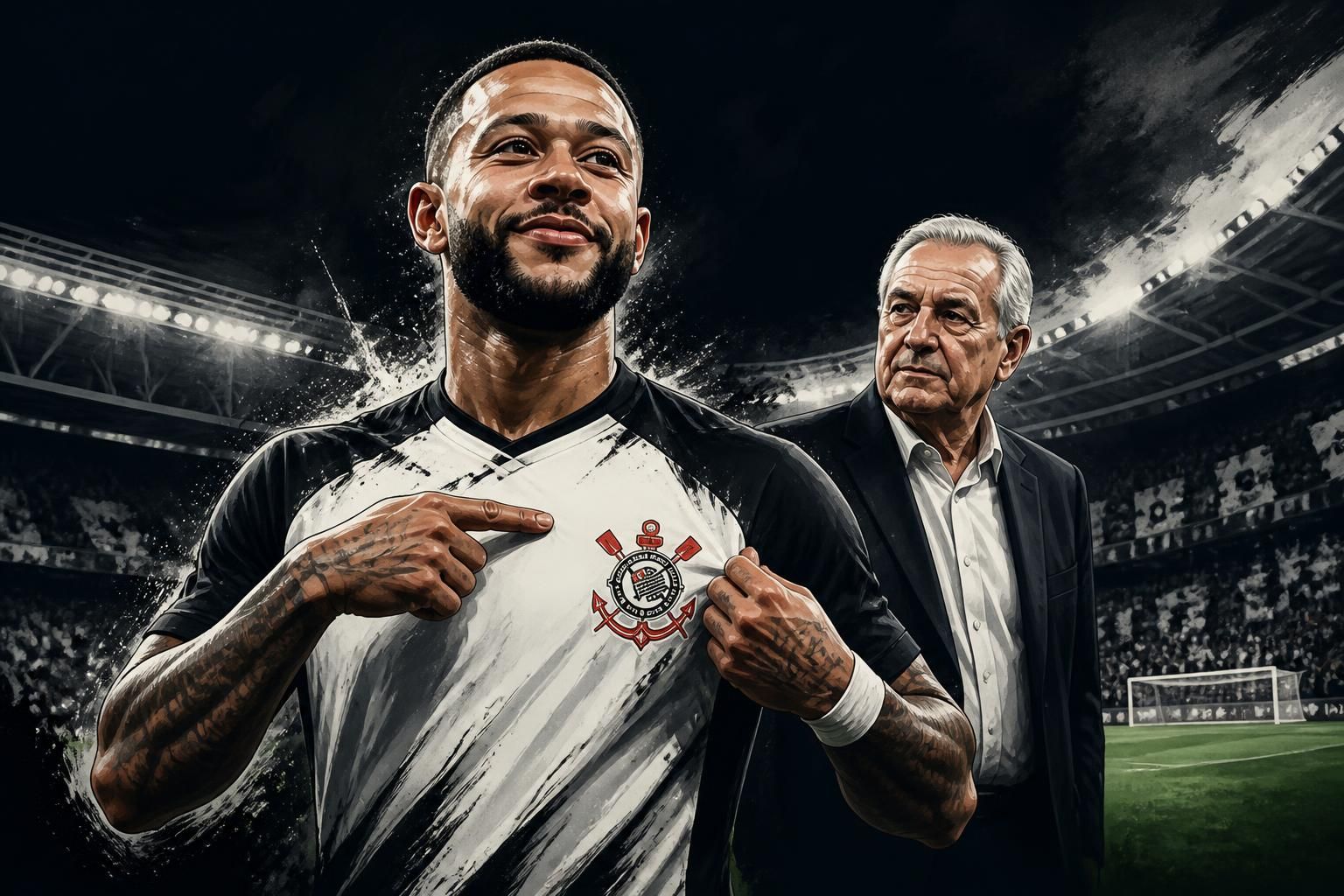Corinthians confirma renovação de Memphis Depay até 2028