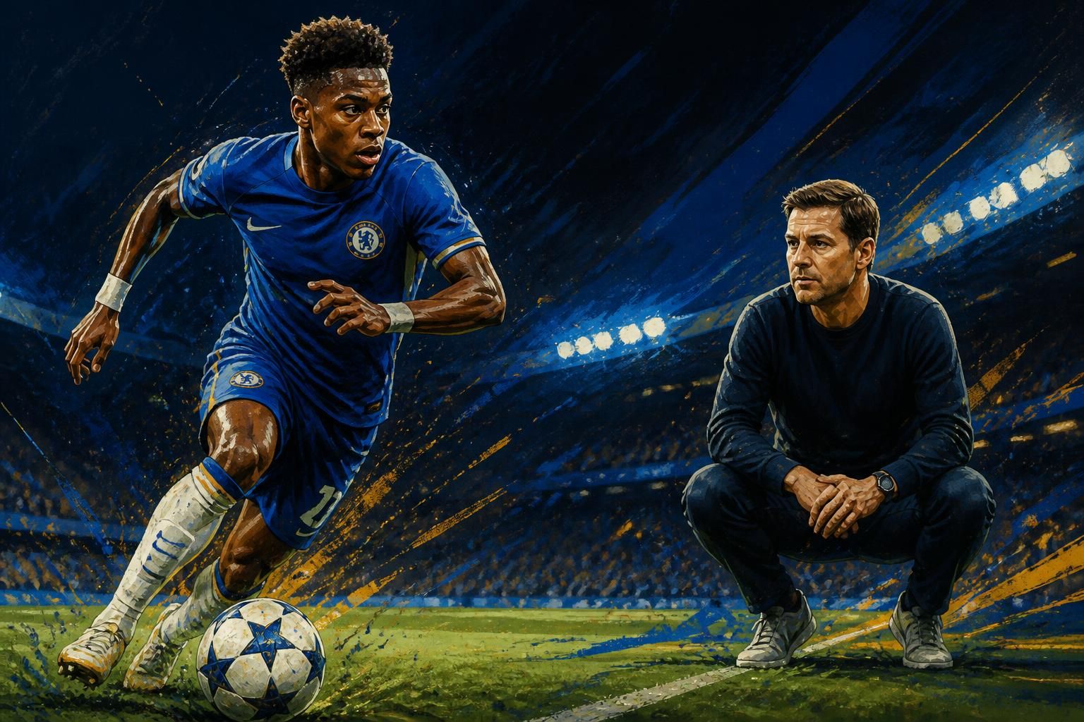 Estêvão estreia como titular no Chelsea em empate