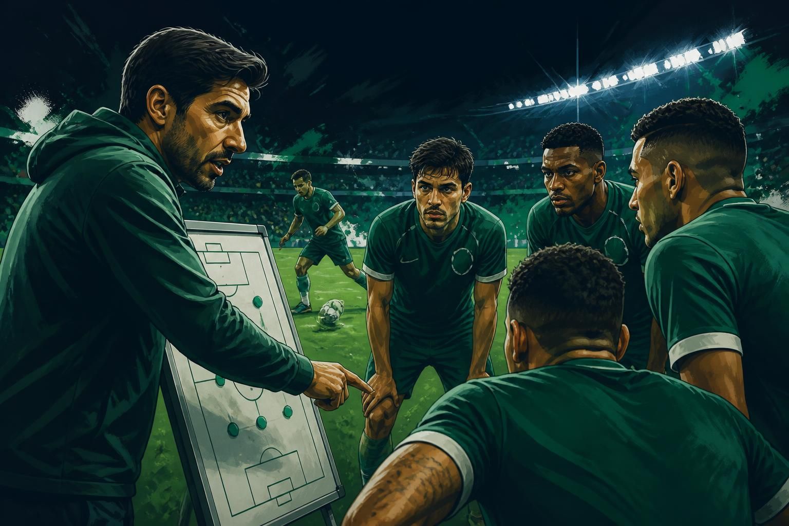 Palmeiras prepara escalação para Botafogo com mudanças e desfalques