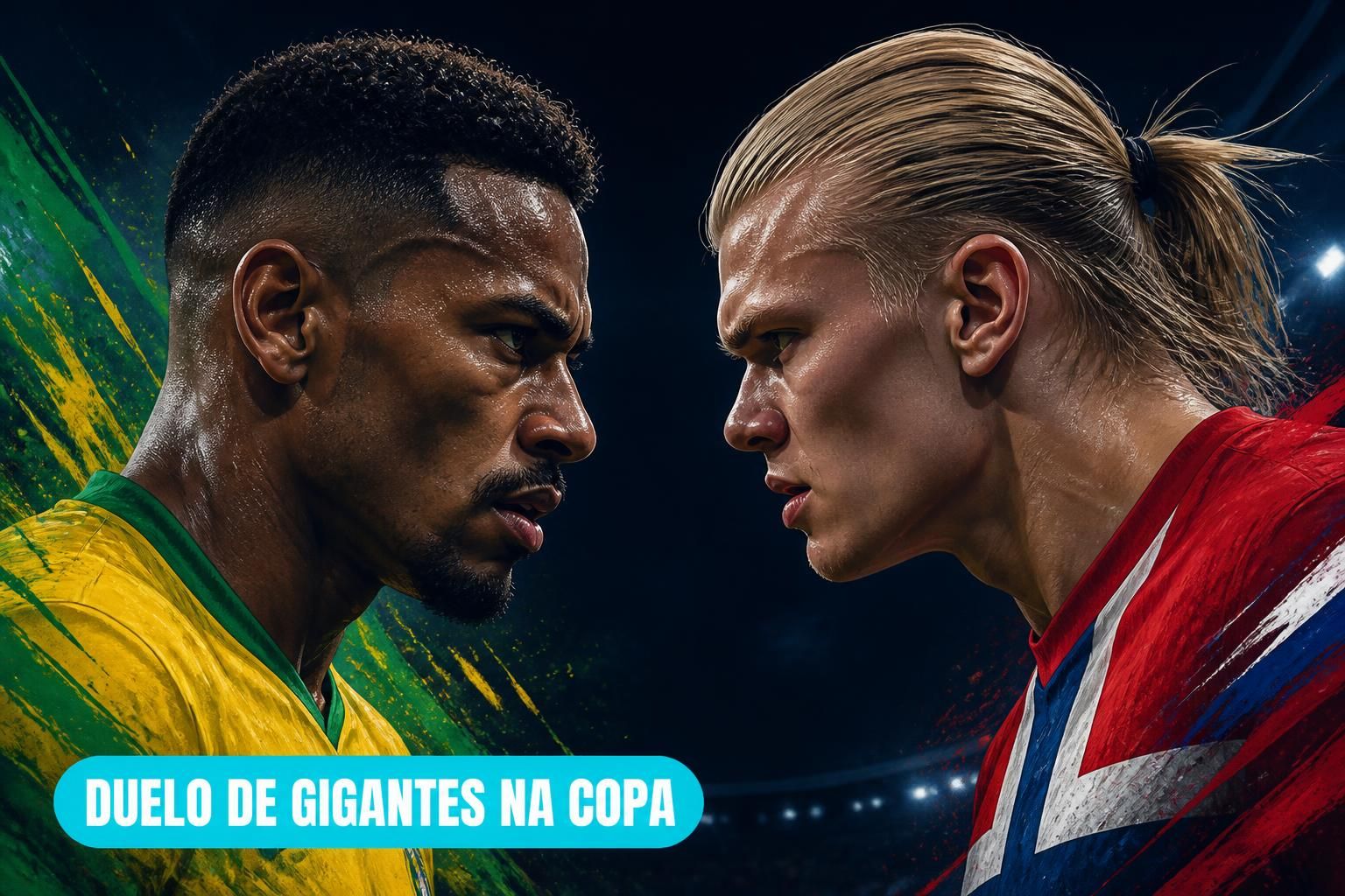 Brasil x Noruega: O Duelo Gabriel Magalhães e Haaland