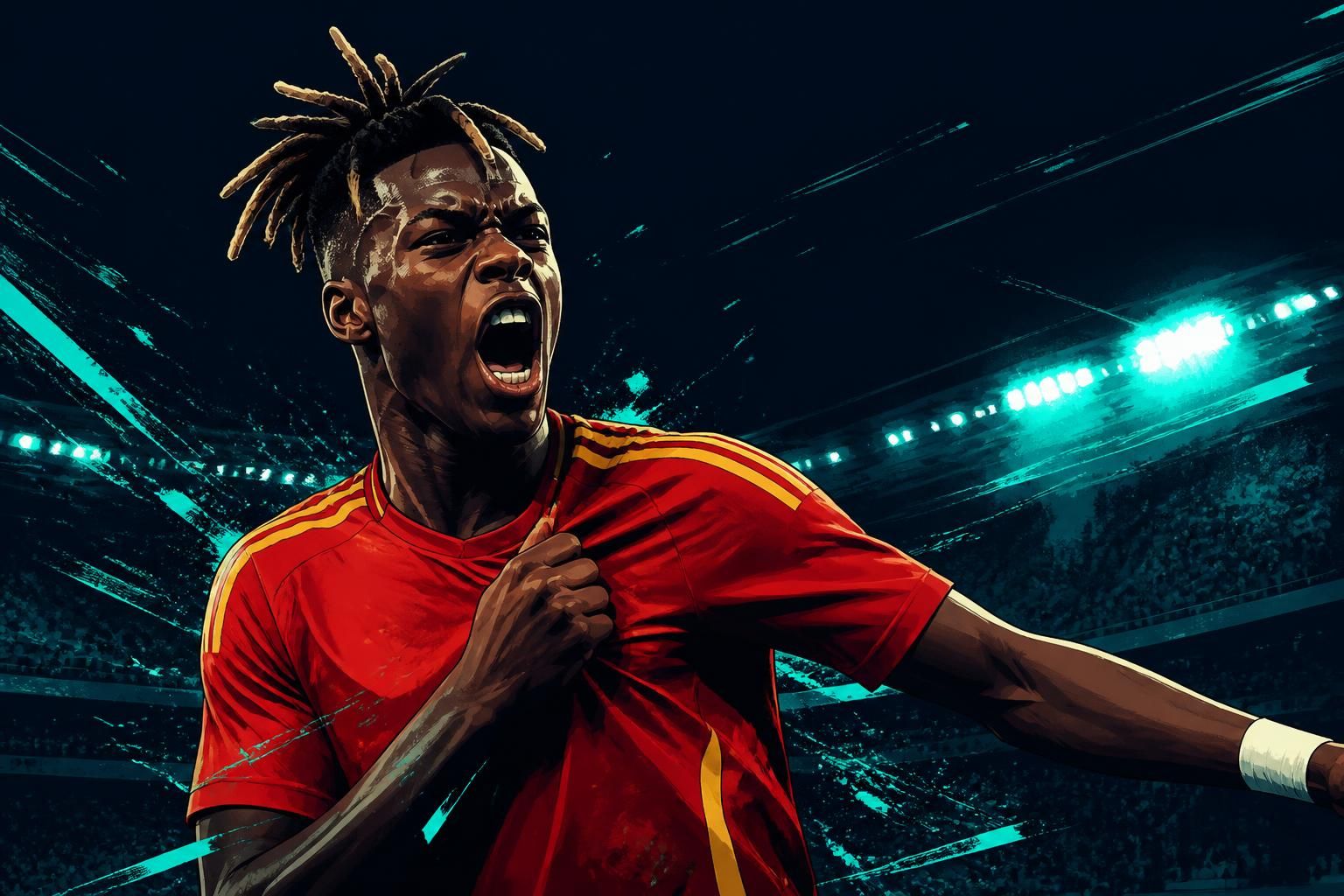 Nico Williams cita Neymar como ídolo após título mundial