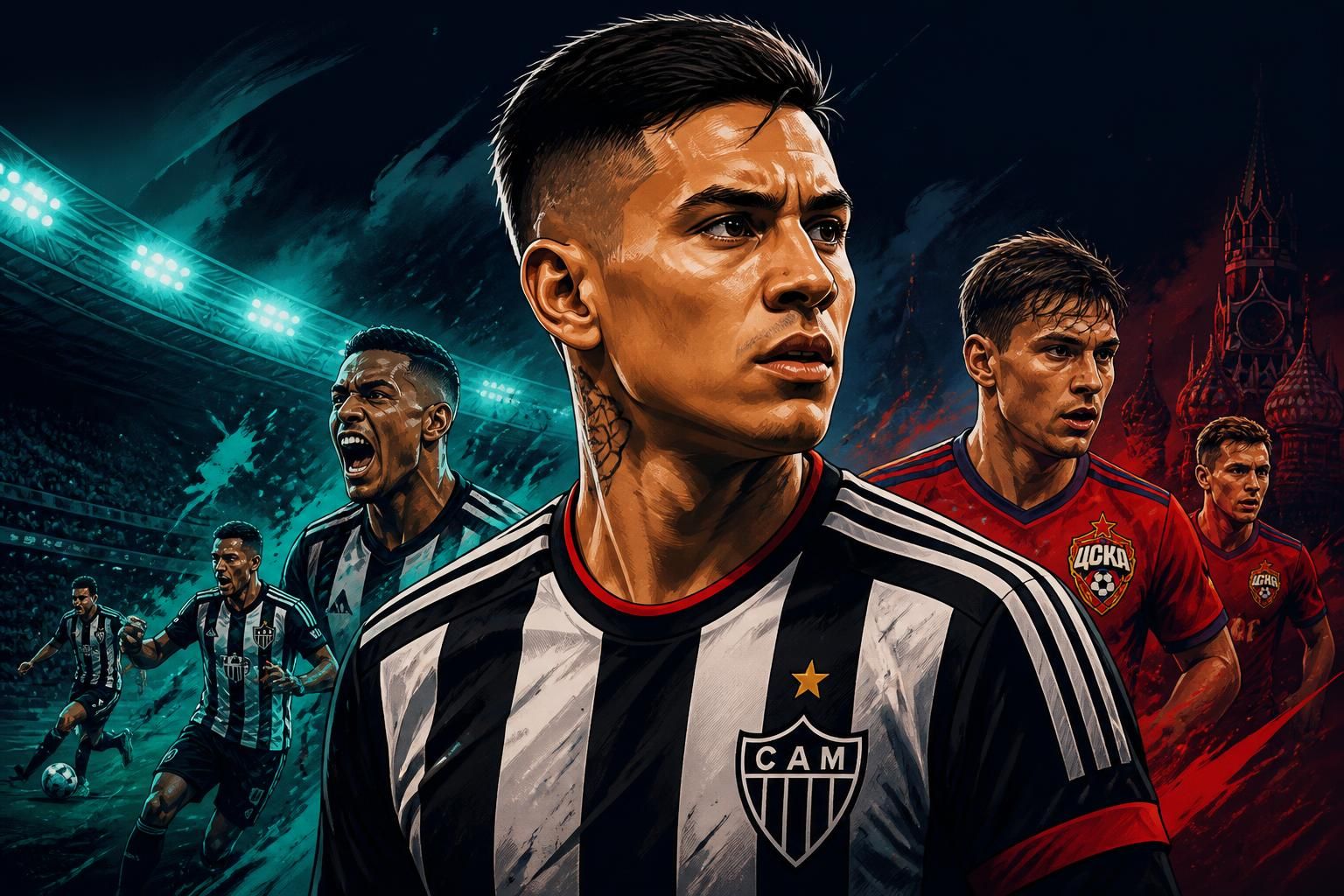 Impasse trava negociação do Atlético-MG por Cuello com CSKA
