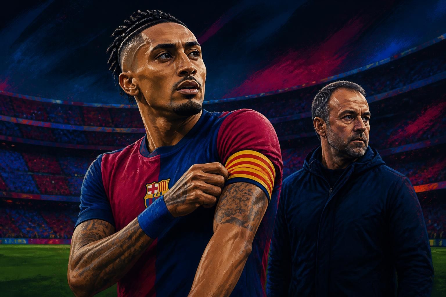 Raphinha é escolhido capitão do Barcelona