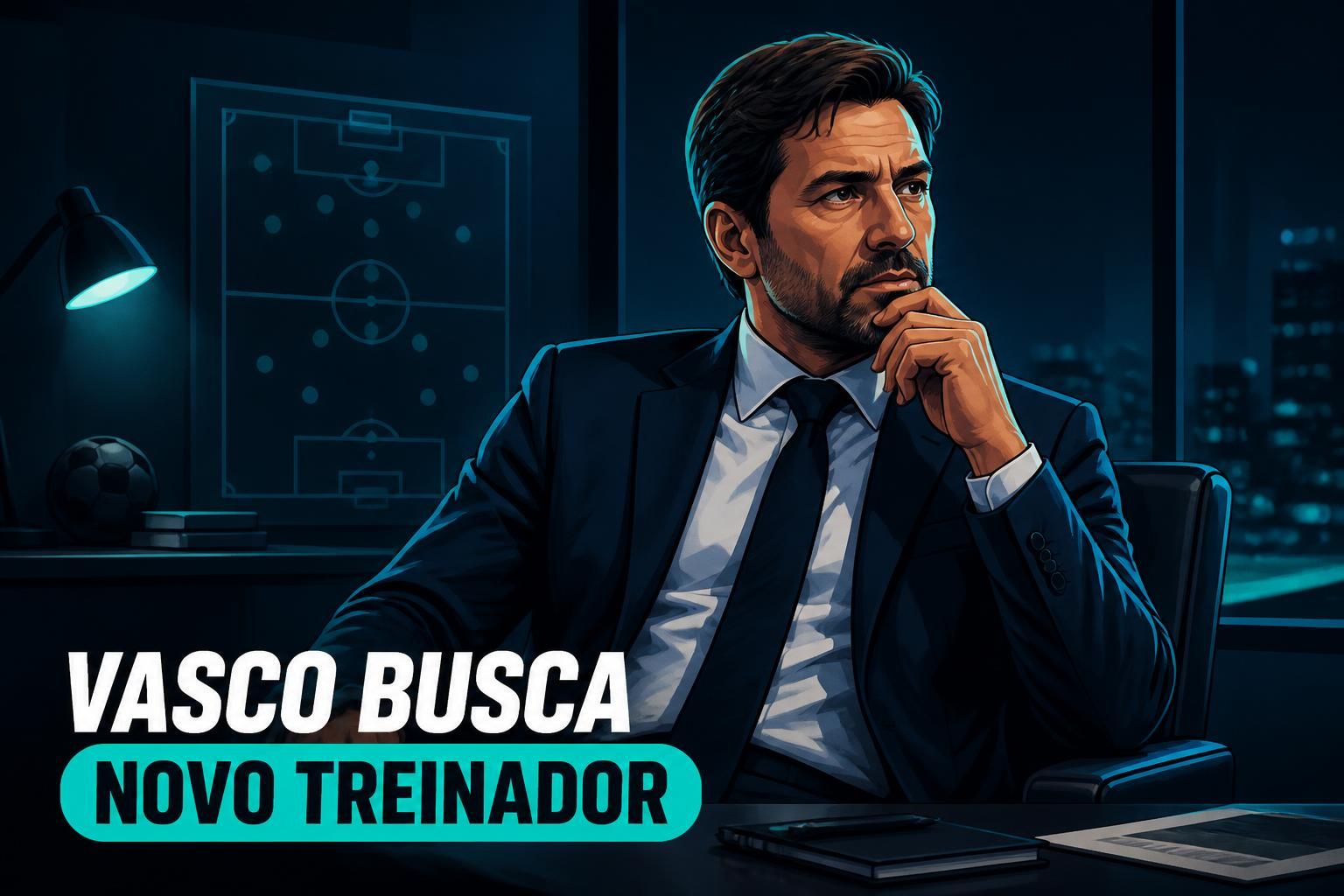 Vasco negocia com Fernando Seabra para comando técnico