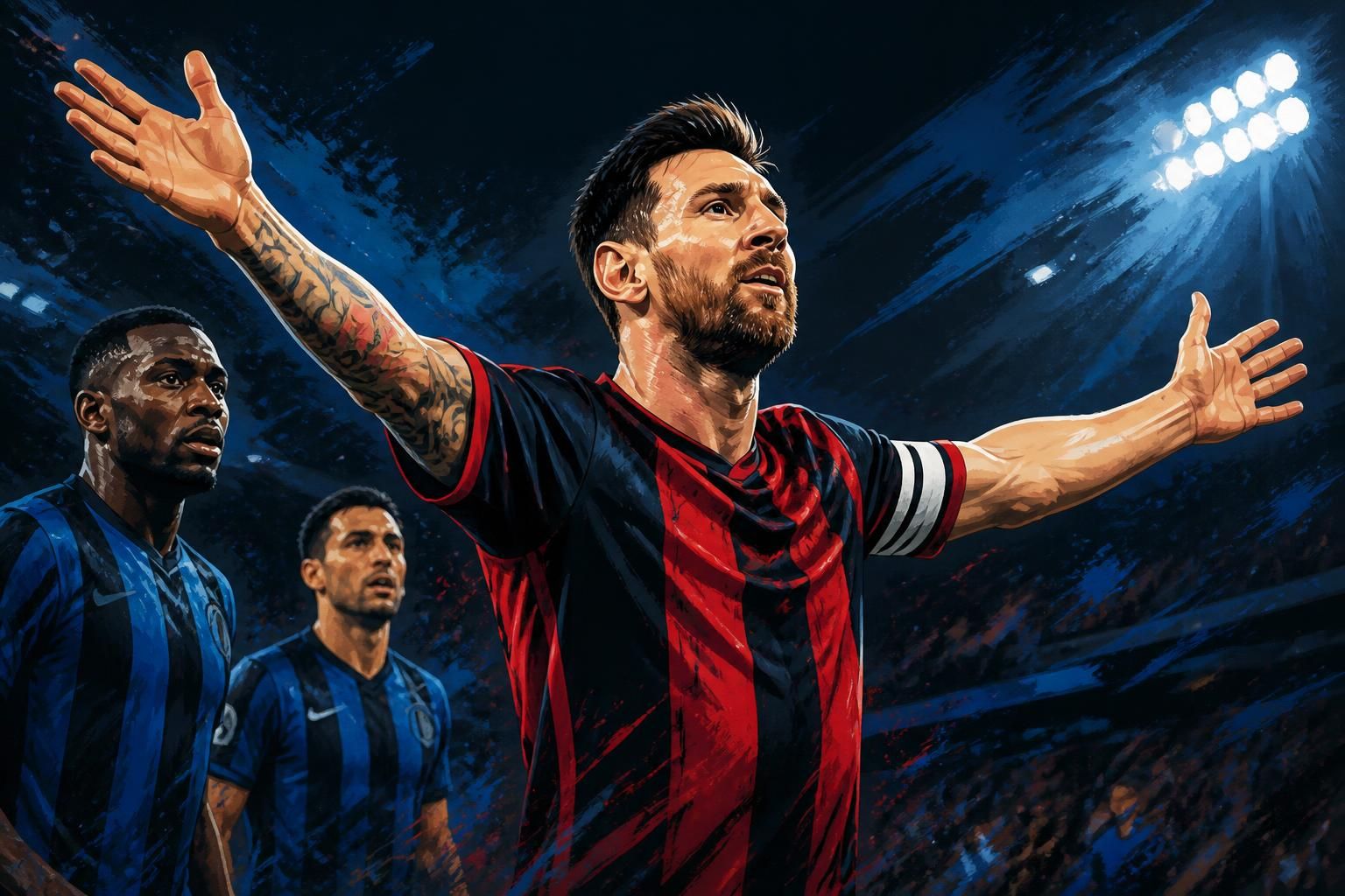 Messi brilha e imprensa europeia celebra 4 gols pelo Inter Miami