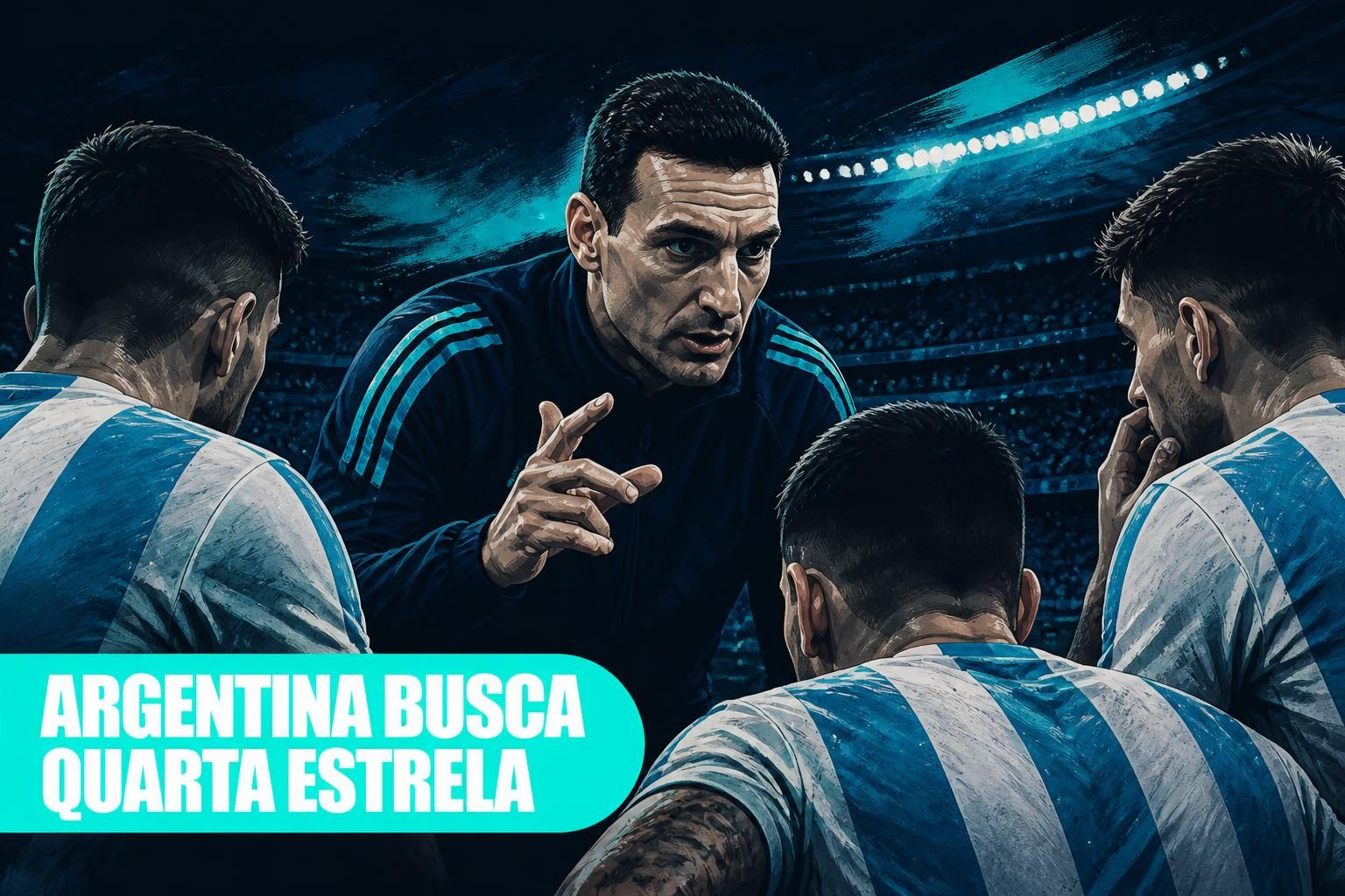 Estilo da Argentina em 2026: Scaloni e a socioafetividade