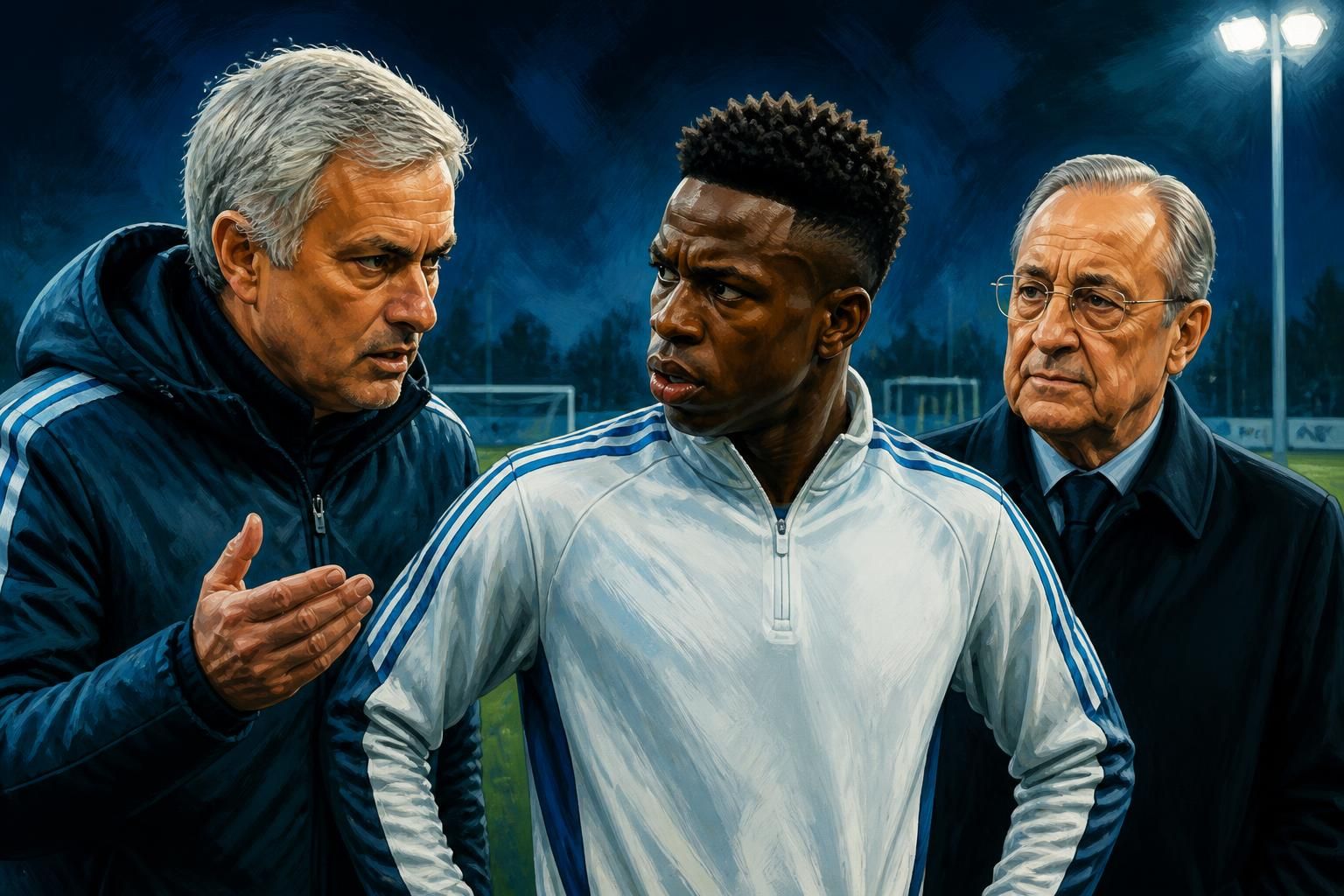 Mourinho revela bastidores da renovação de Vini Jr
