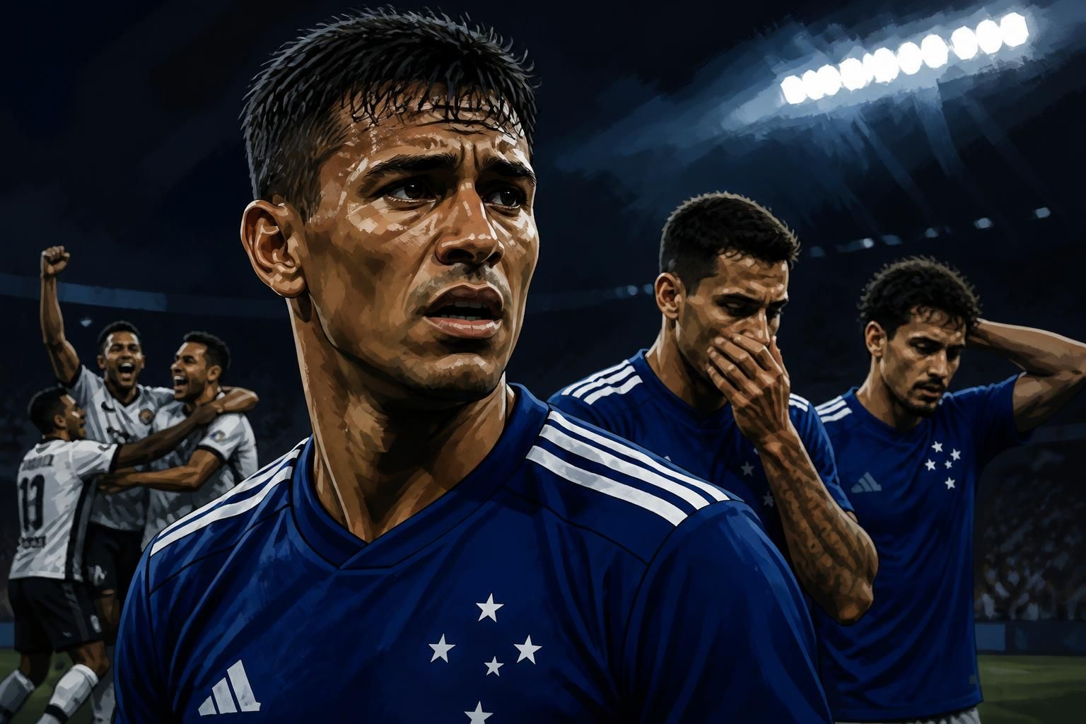 Cruzeiro encara Corinthians com risco de desfalques