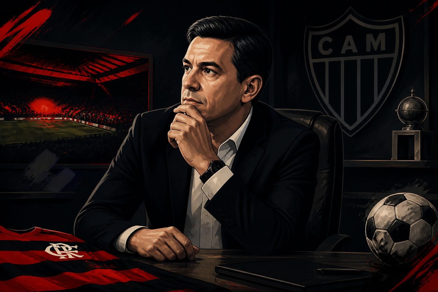 Atlético-MG define estratégia para o mercado de transferências