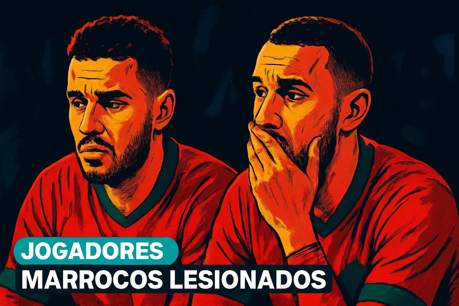 Marrocos pode perder dois titulares na estreia contra o Brasil na Copa 2026