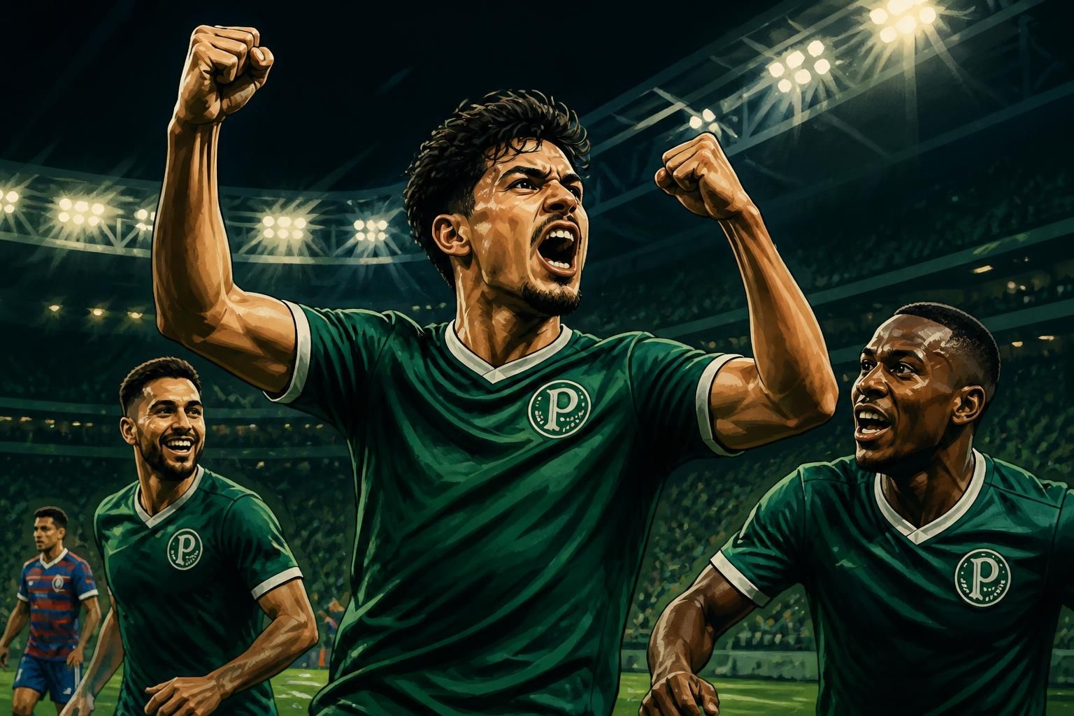 Palmeiras goleia Fortaleza por 3 a 0 na Copa do Brasil