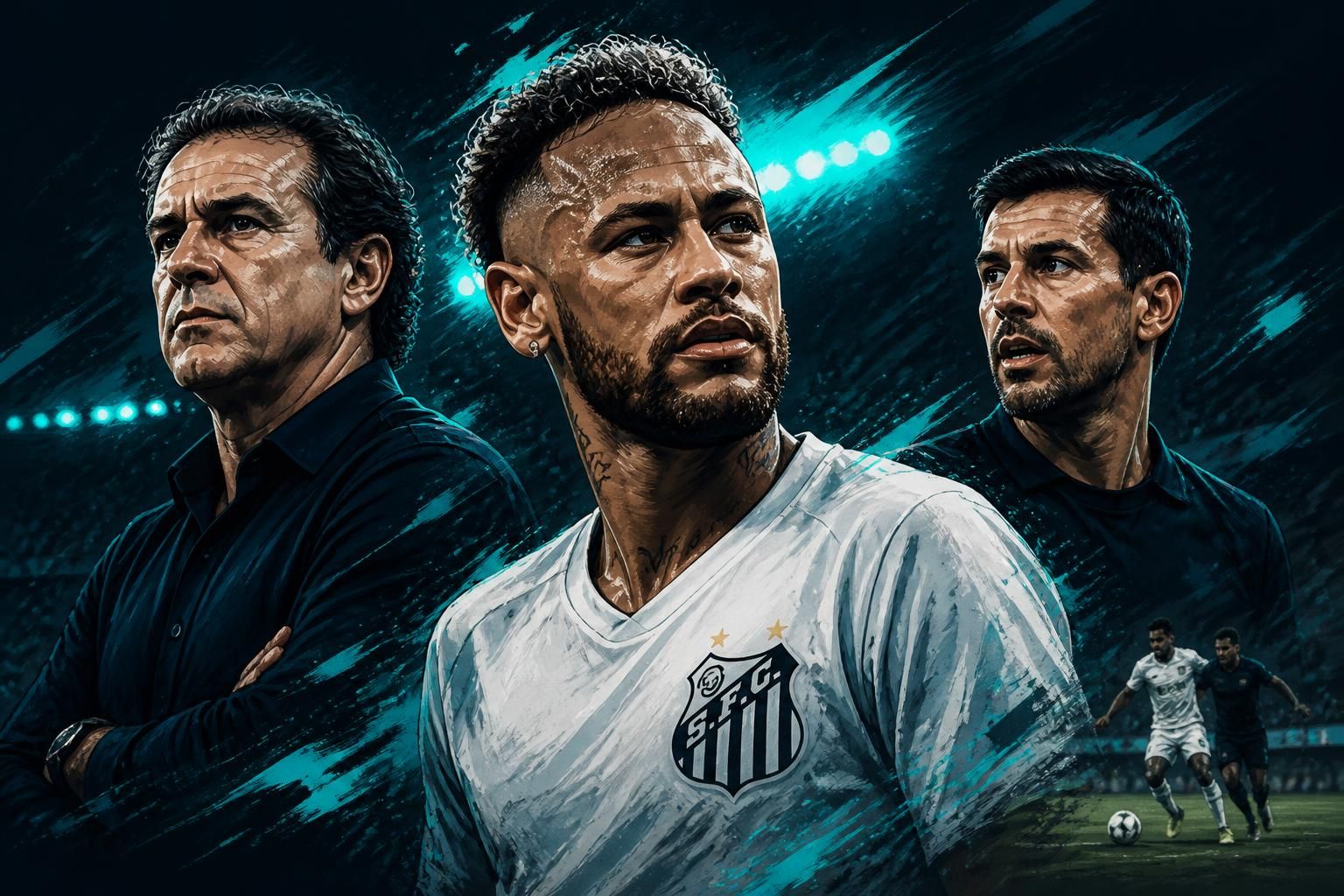 Neymar pode desfalcar o Santos contra o Remo