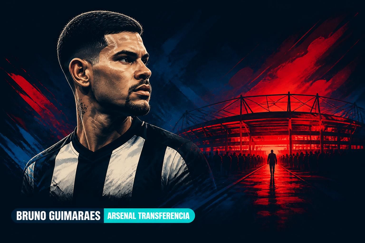Bruno Guimarães: Arsenal e o desejo de transferir para o Emirates