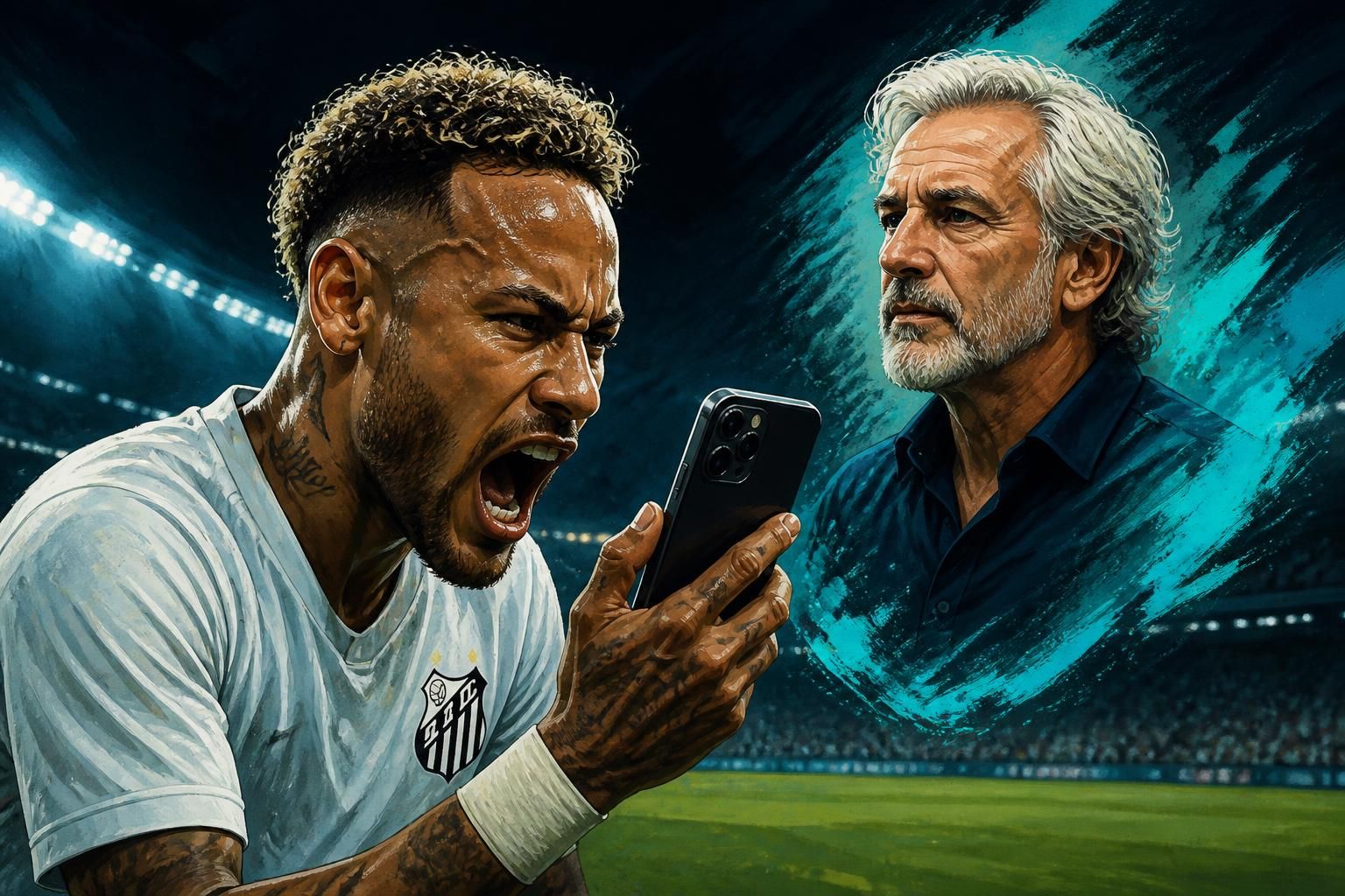 Neymar ataca Sormani após adiamento de desafio no Santos