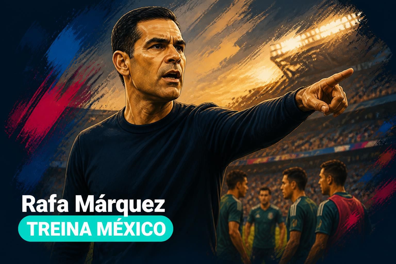 Rafa Márquez assume o México após Copa do Mundo 2026