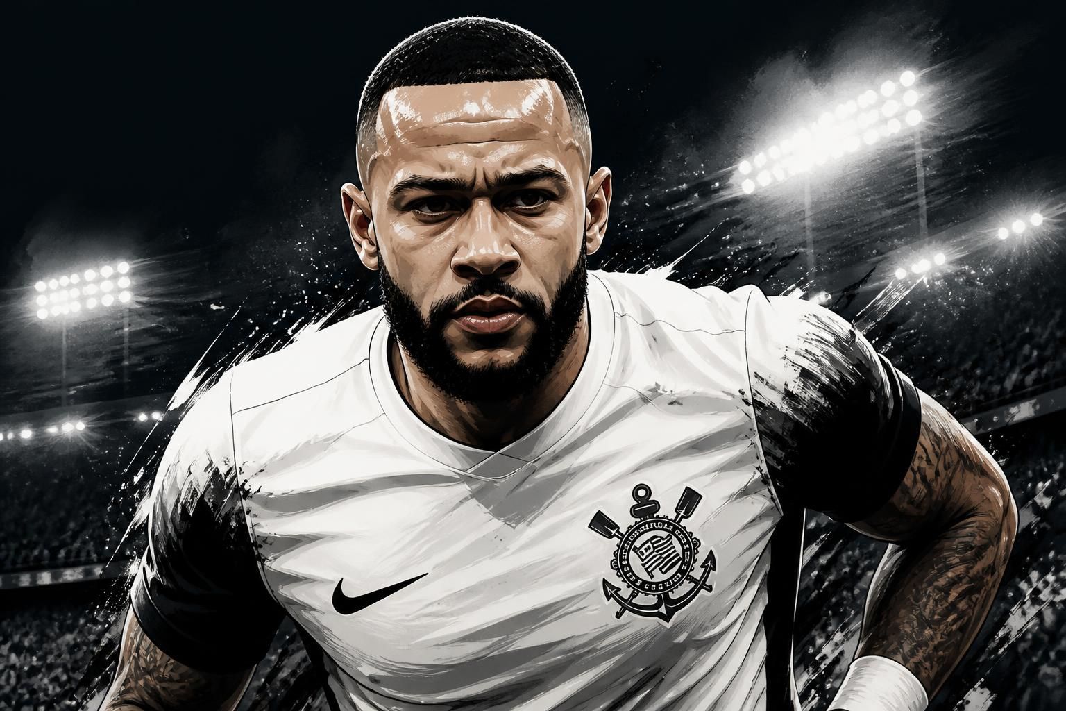Memphis Depay escolhe ficar no Corinthians apesar de crises