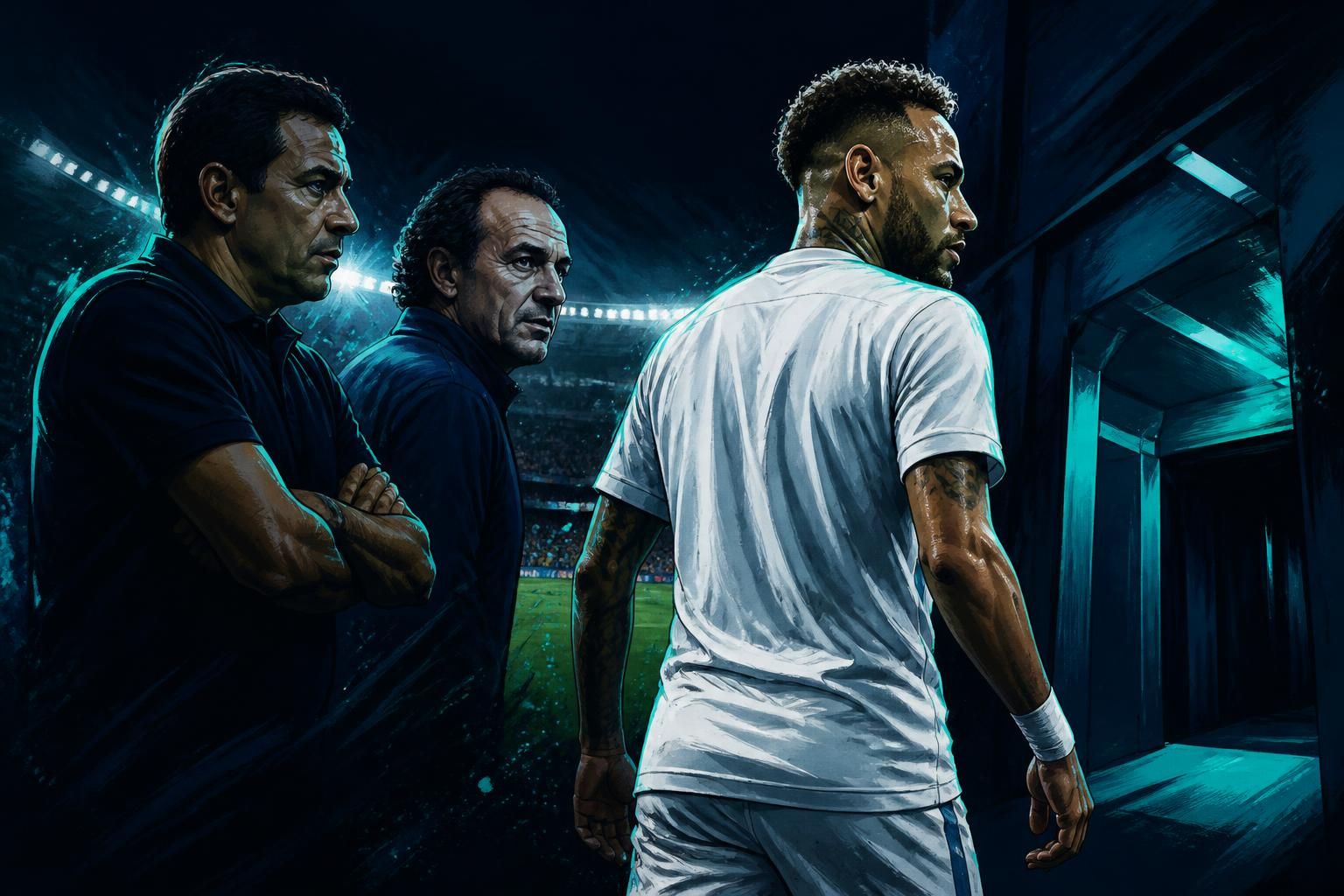 Neymar viaja para Belém com o Santos contra o Remo
