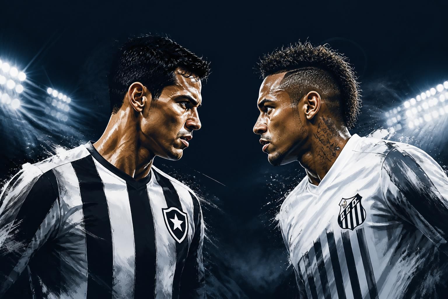 Botafogo x Santos: Horário, Onde Assistir e Escalações