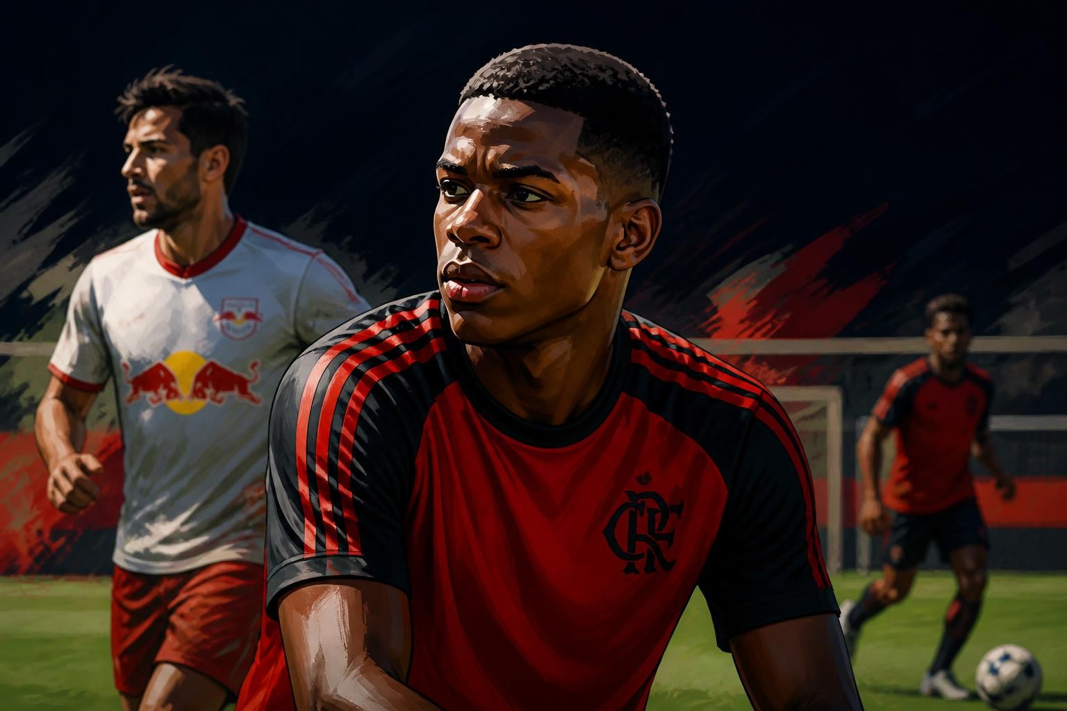 Bragantino quer Wallace Yan e Flamengo avalia saída