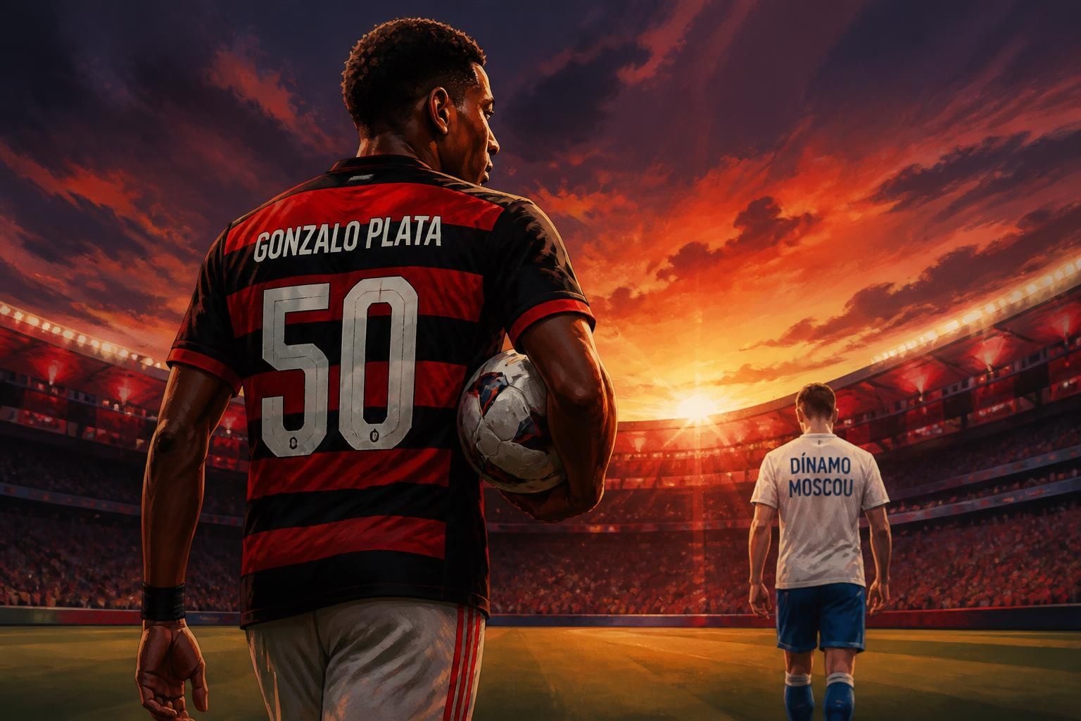 Flamengo confirma venda de Plata ao Dínamo Moscou