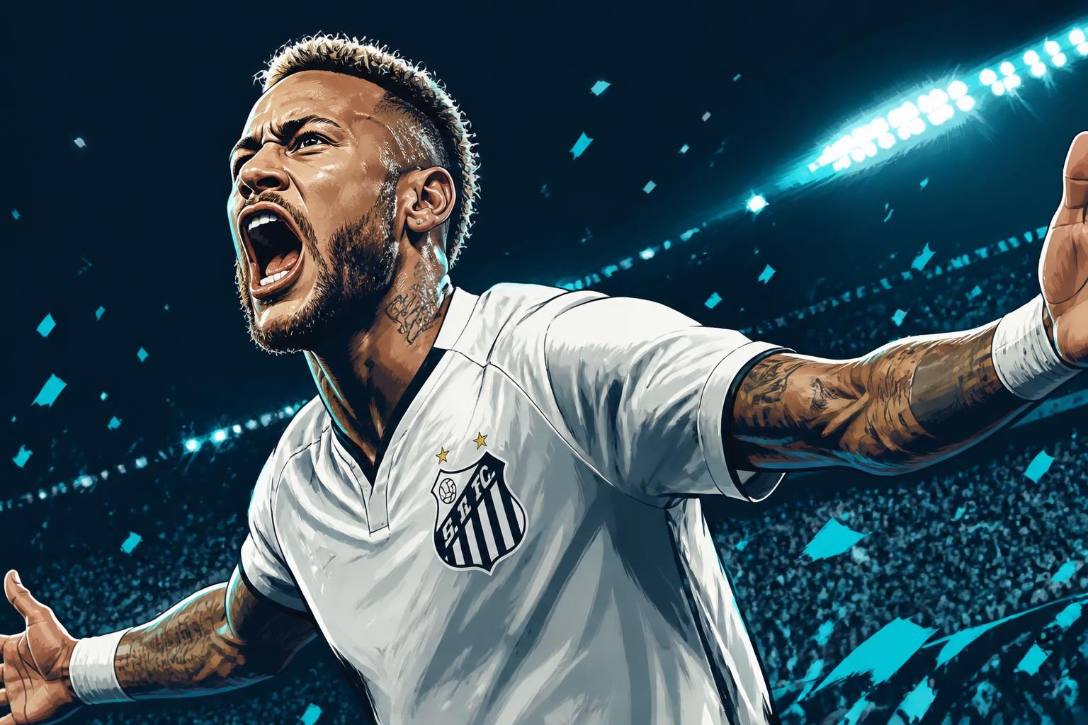 Neymar pode ser denunciado por provocações no Mangueirão