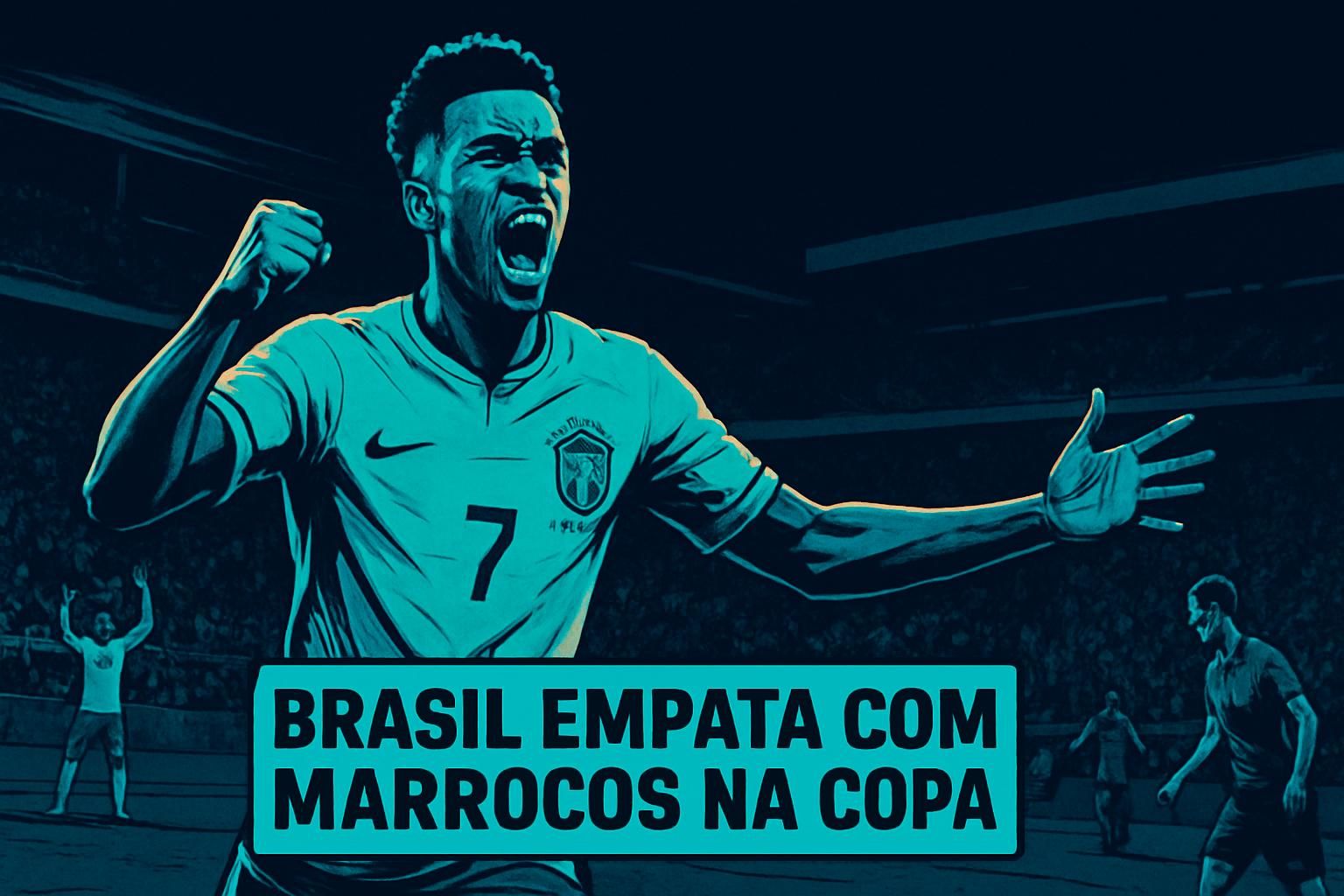 Brasil 1x1 Marrocos: Problemas do hexa sob Ancelotti