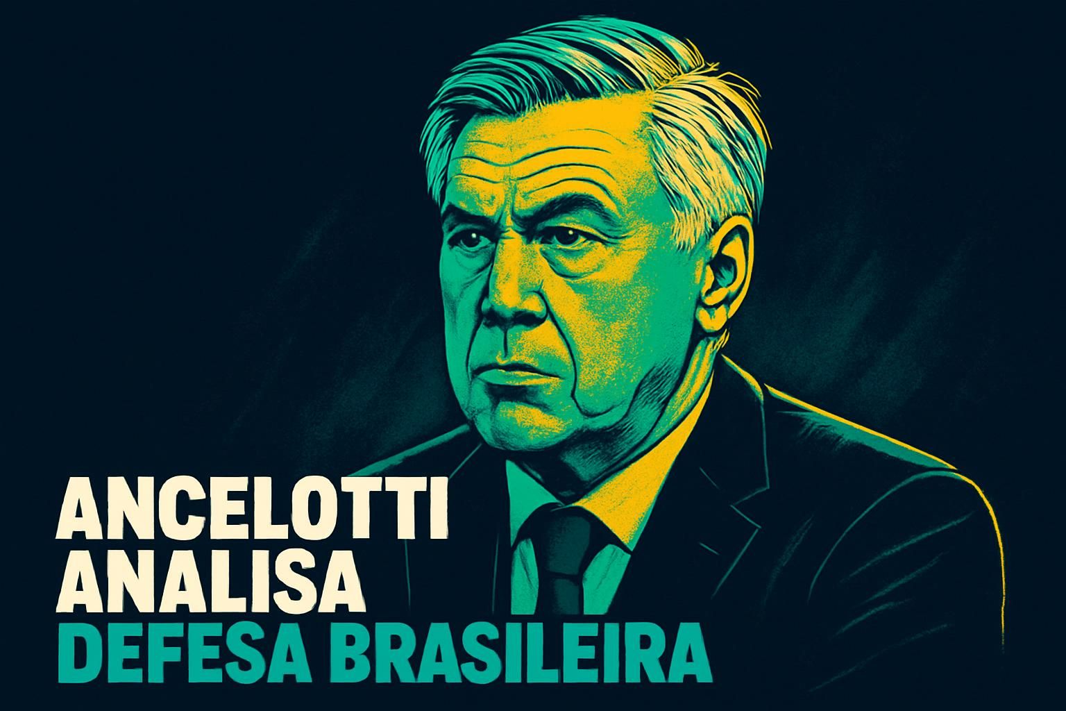 Ancelotti: Defesa 4-4-2 gera problemas crônicos para o Brasil