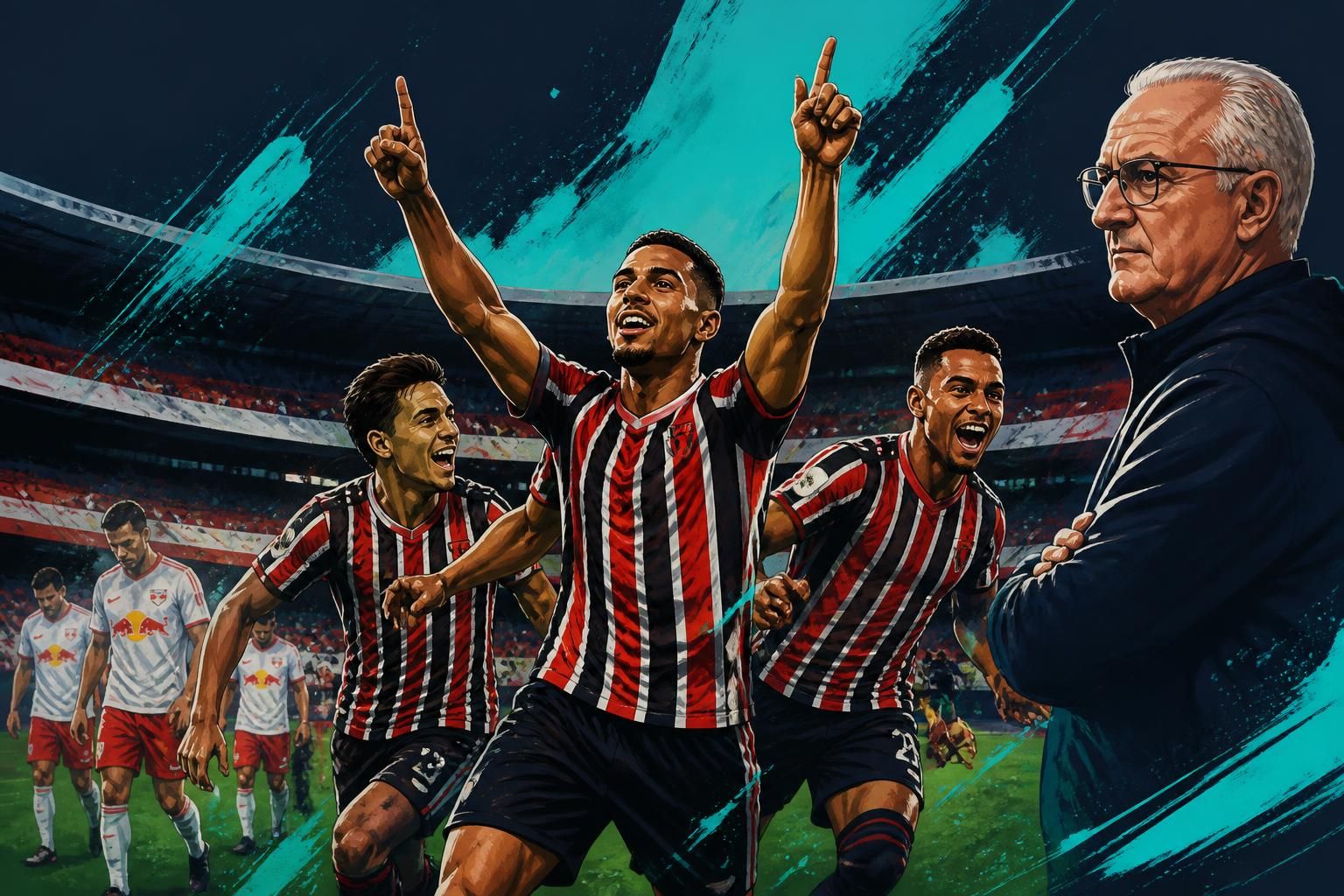 São Paulo vence Bragantino e quebra jejum de 10 jogos no Brasileirão