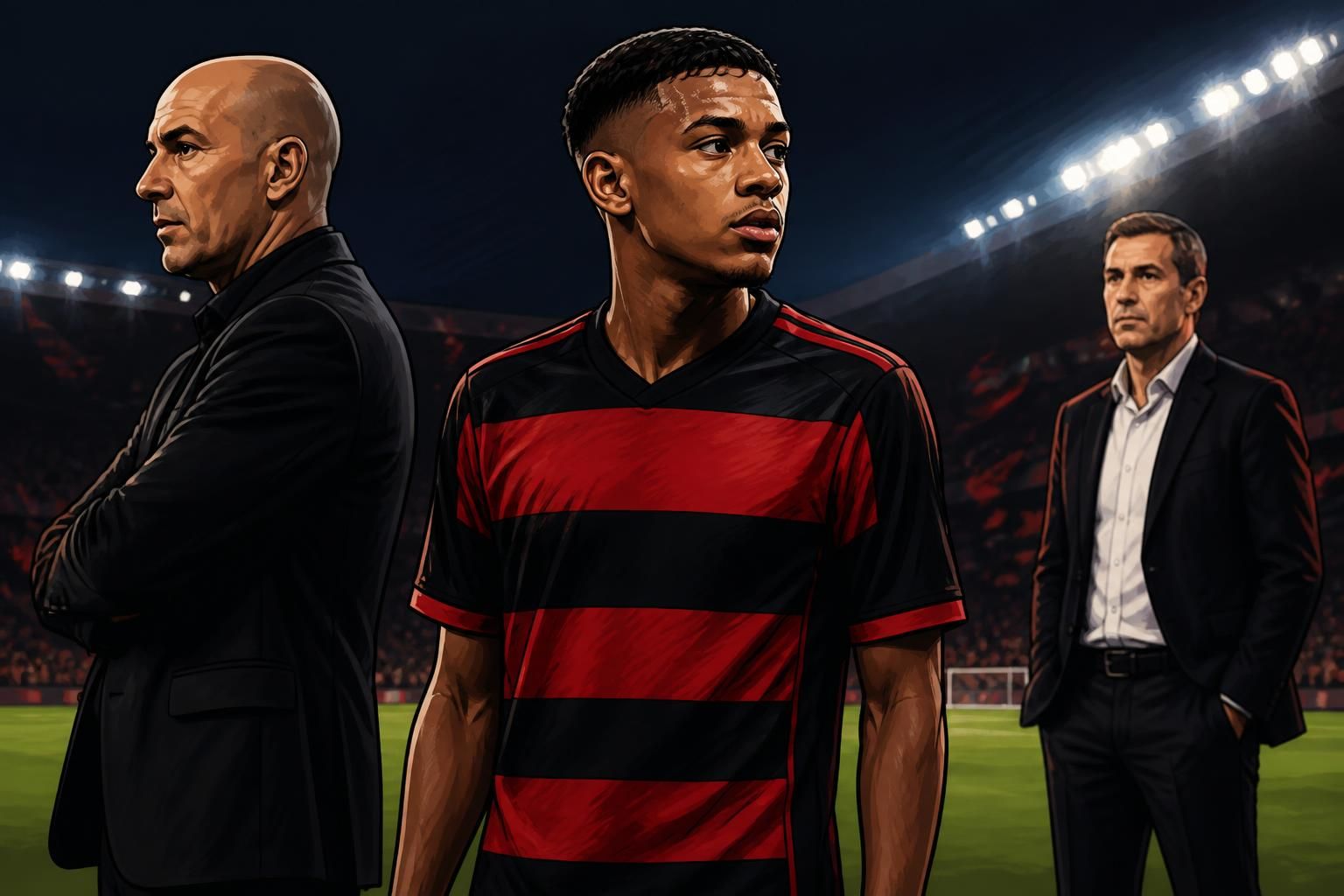 Flamengo negocia saída de Lorran para o Granada