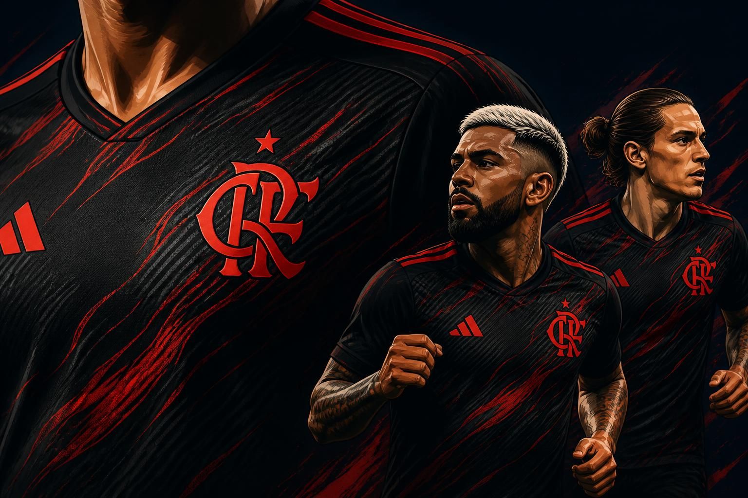 Flamengo lança novo terceiro uniforme para 2026