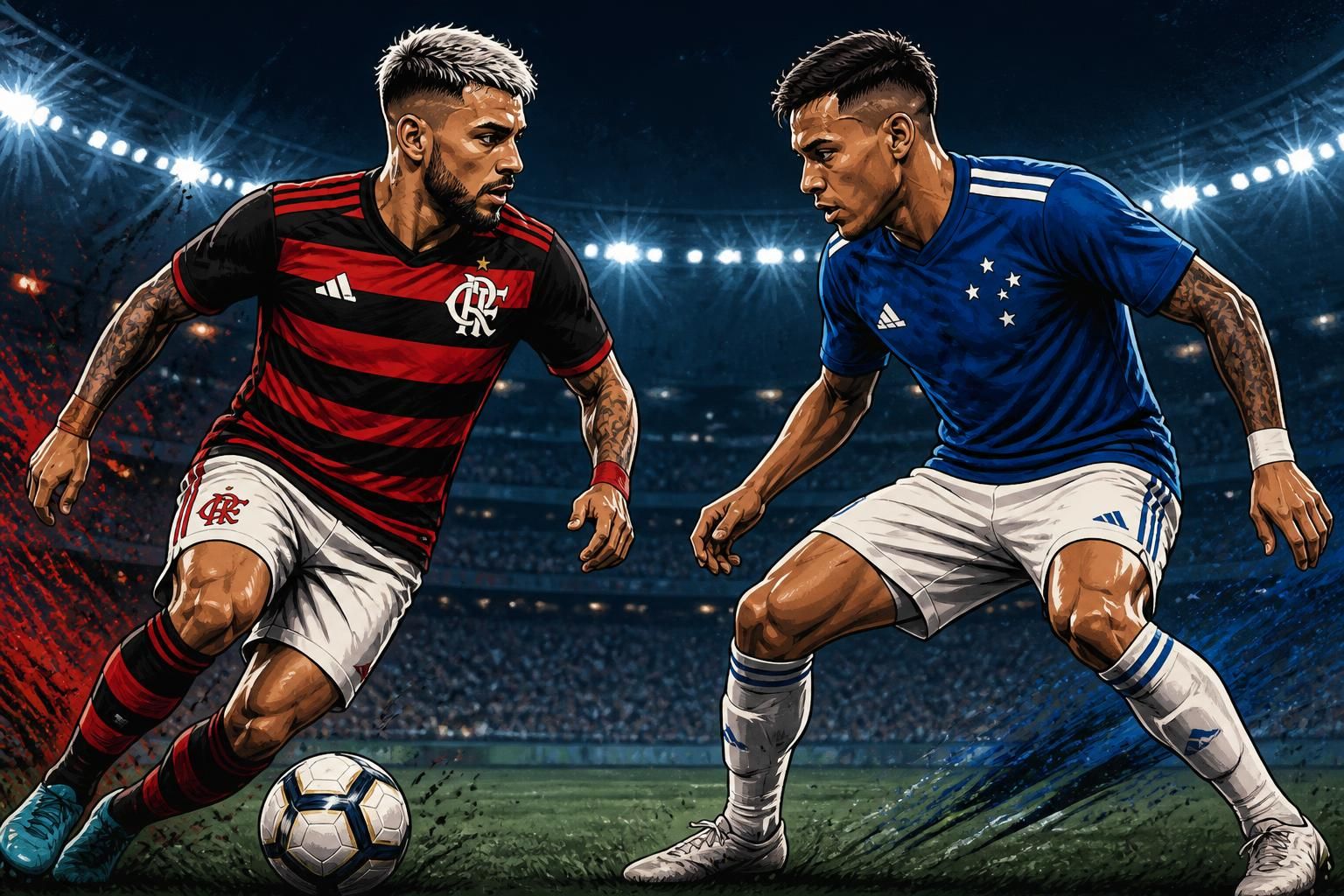 Cruzeiro x Flamengo: Duelo de artilheiros na Libertadores