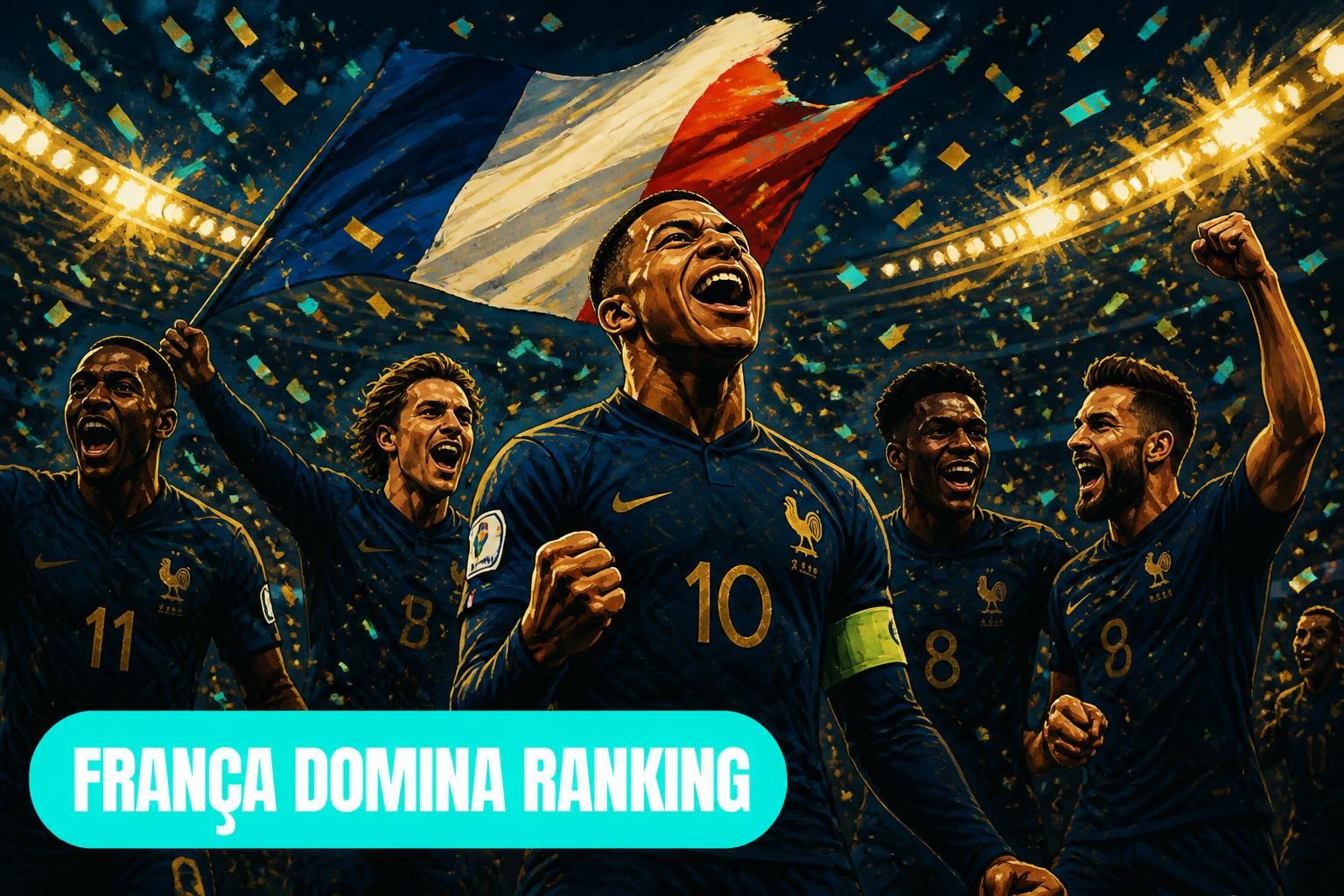 França Domina Power Ranking da Fifa na Copa 2026