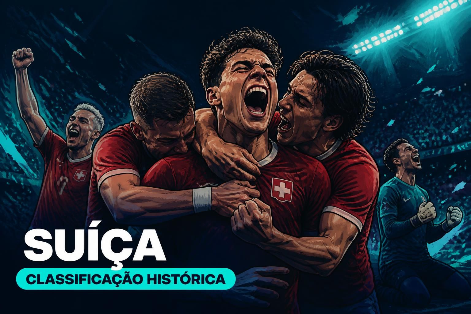 Suíça Elimina Colômbia nos Pênaltis e Vai às Quartas da Copa