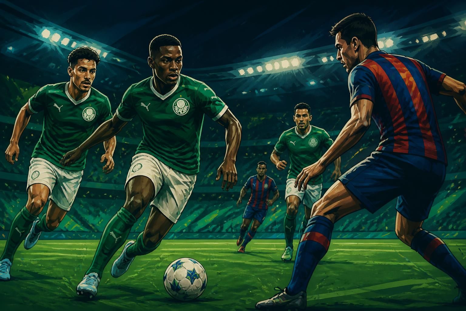 Palmeiras encara Cerro Porteño na Libertadores