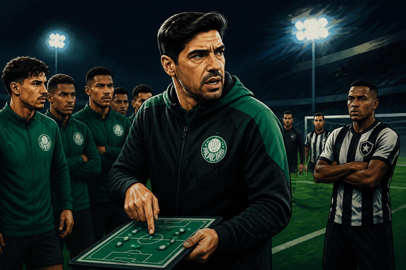 STJD libera Abel Ferreira para Palmeiras contra Botafogo