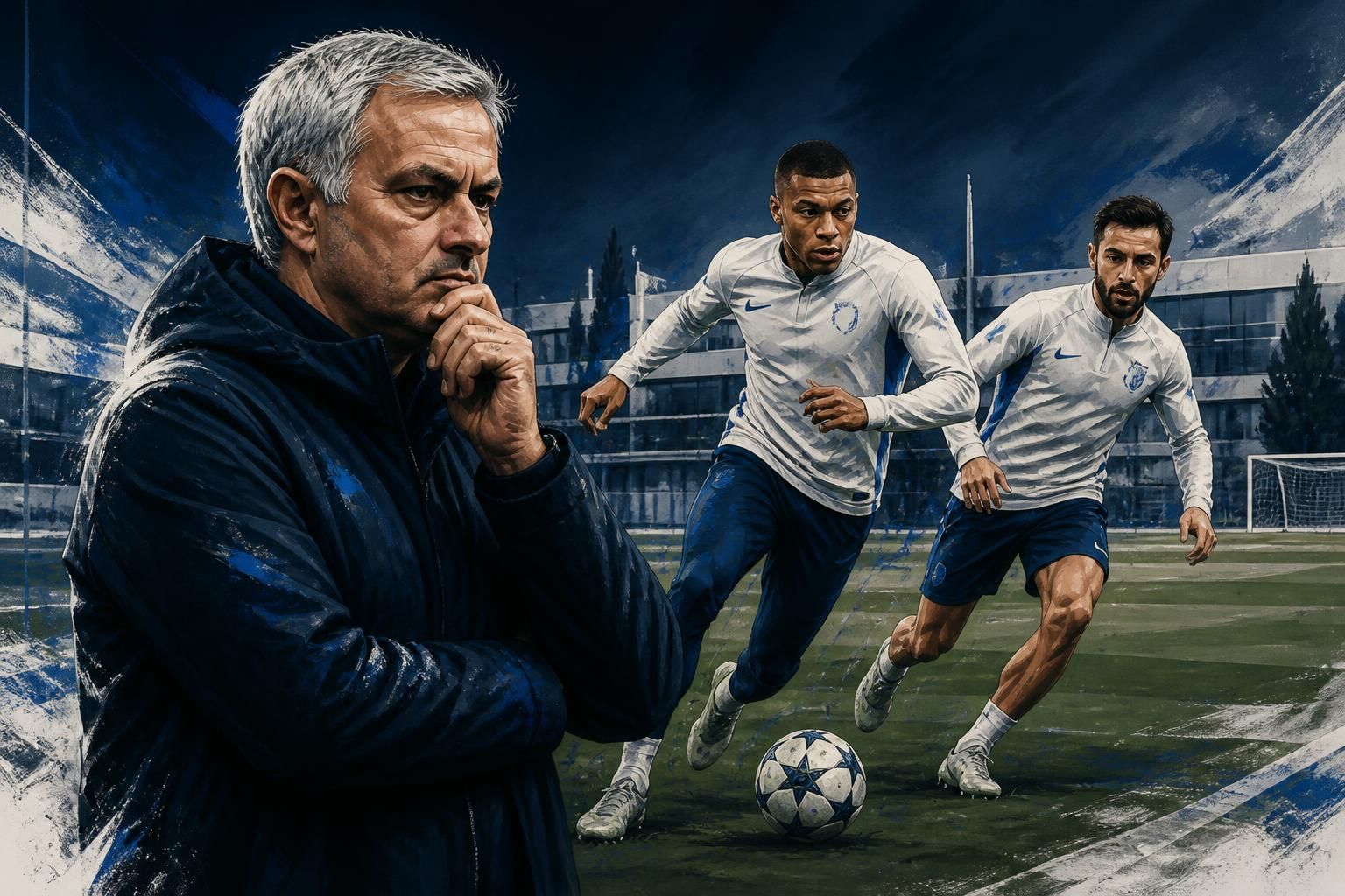 Mourinho define esquema e tem dúvida no Real Madrid