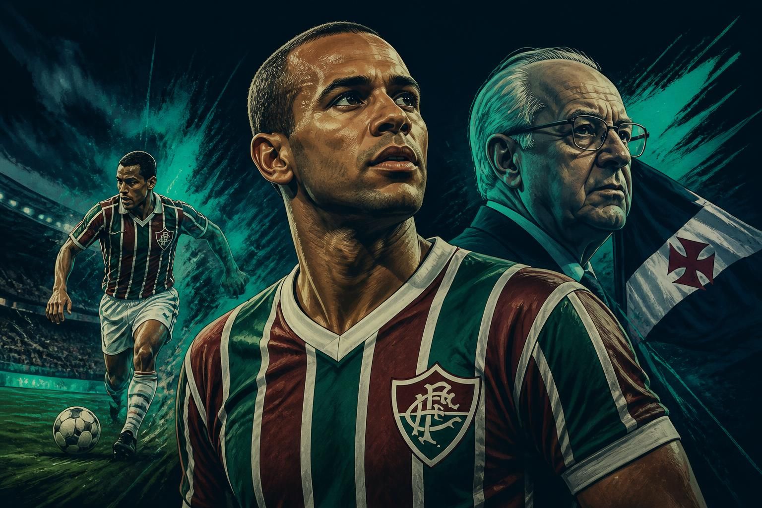 Magno Alves relembra clássico Fluminense e Vasco em 2000