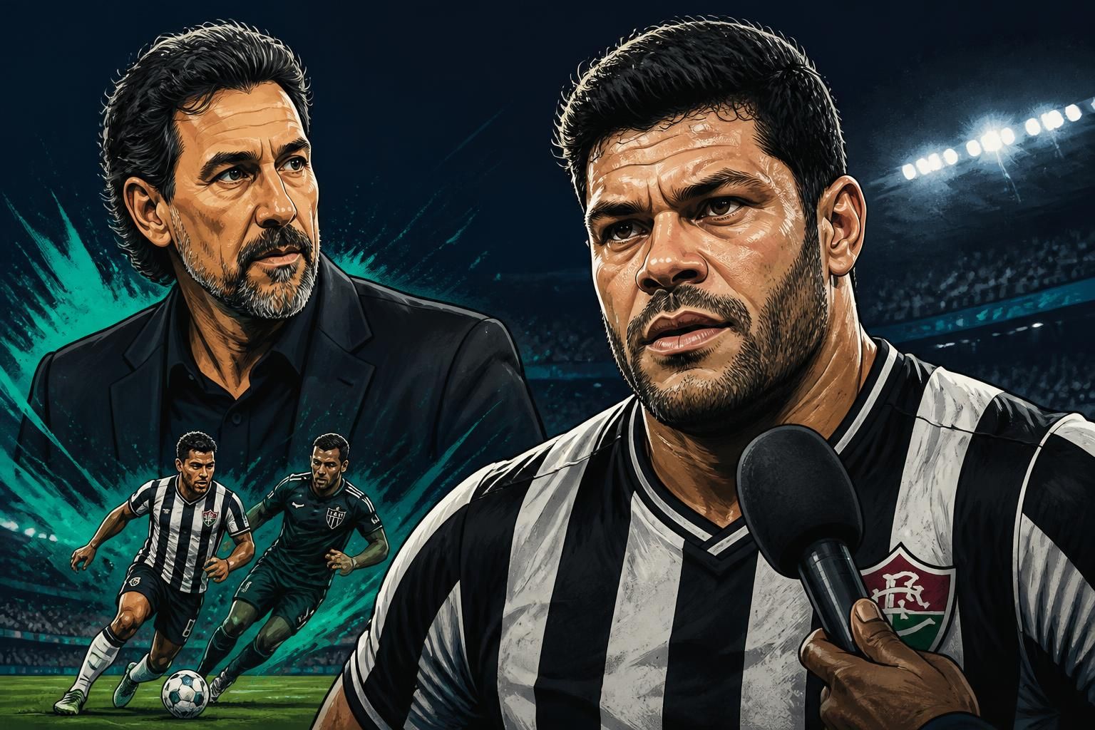 Hulk nega mágoa com Atlético-MG e revela papo com Domínguez