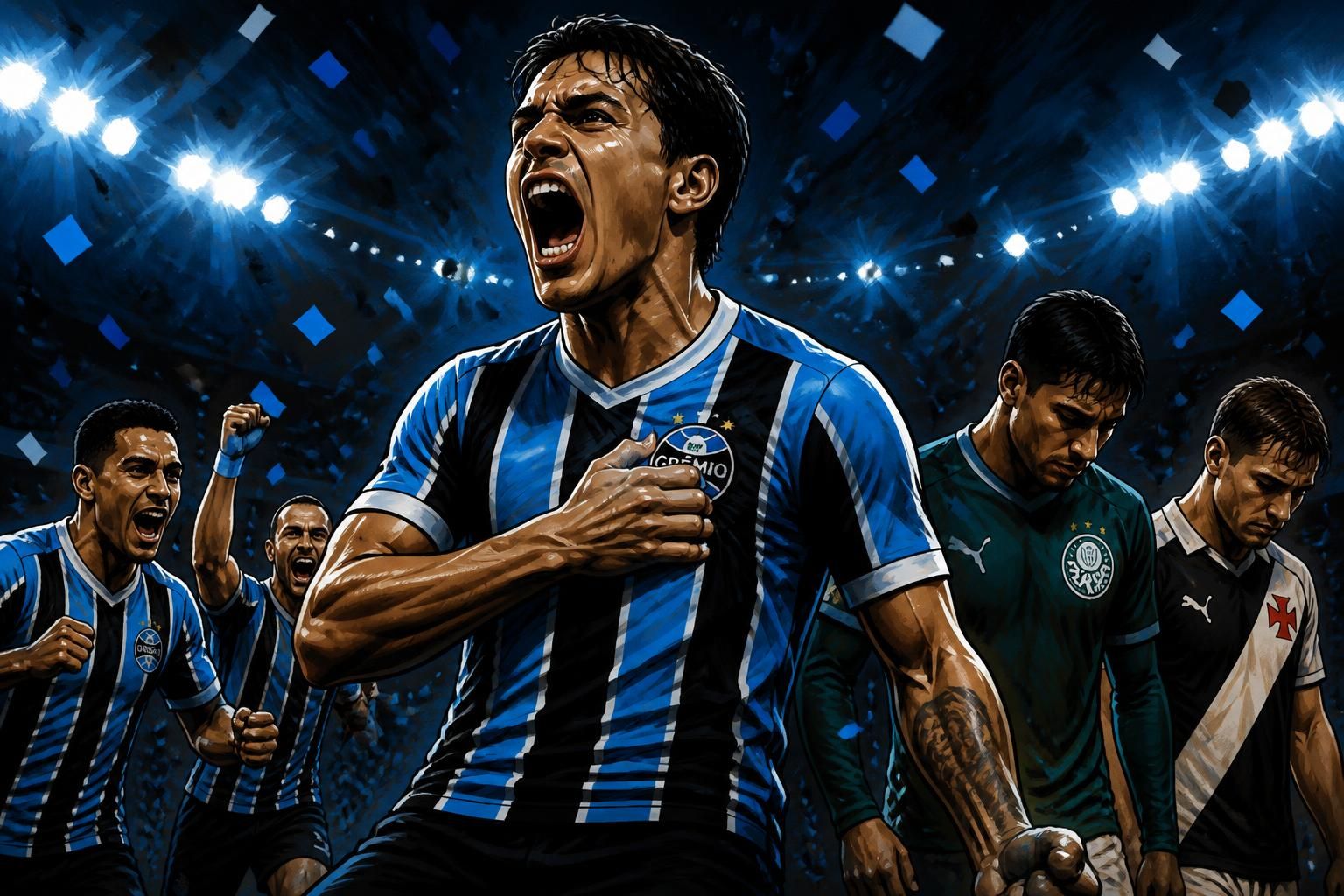Semifinais da Copa do Brasil: Palmeiras, Vasco, Atlético e Grêmio