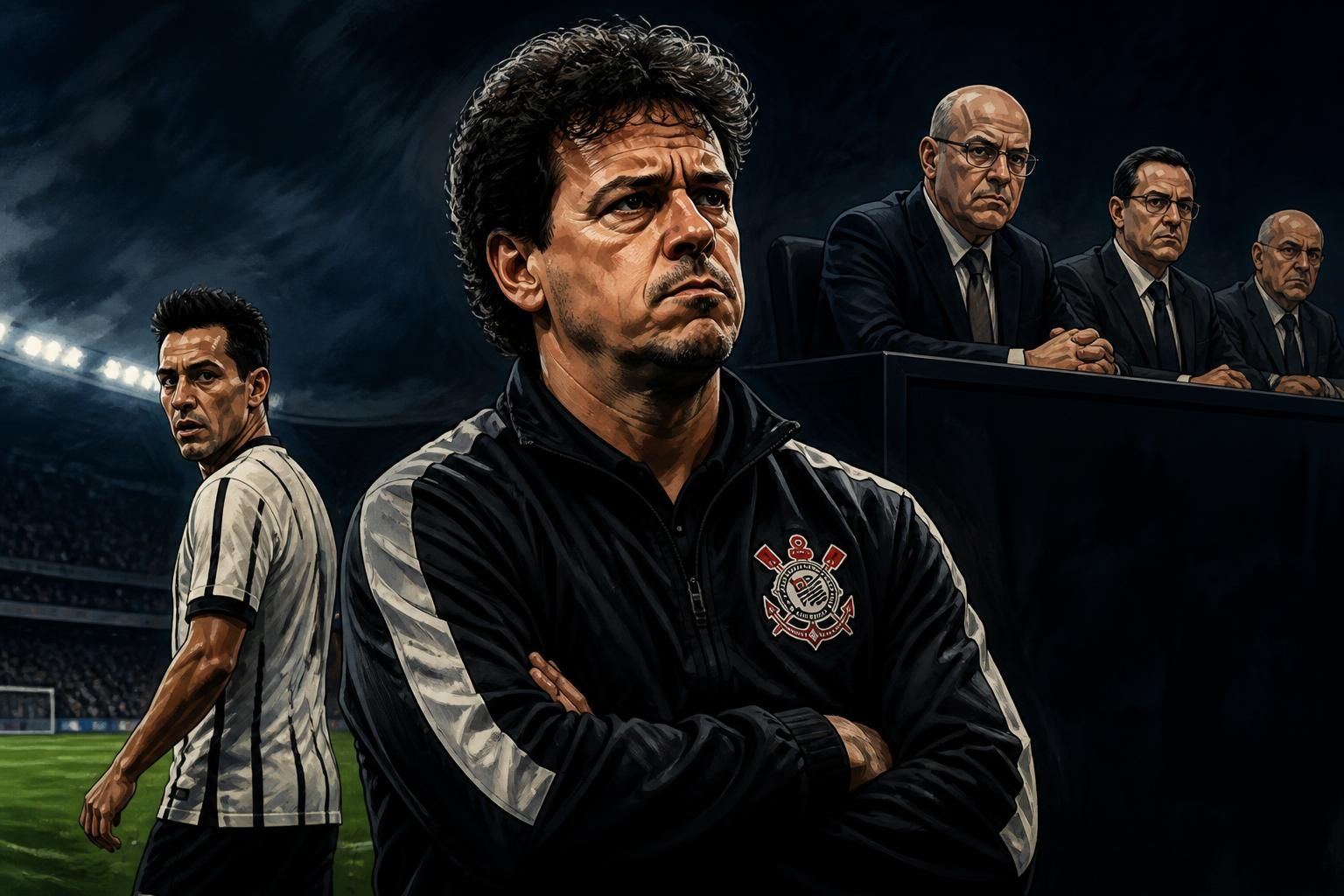 STJD denuncia Fernando Diniz por incidente no Corinthians