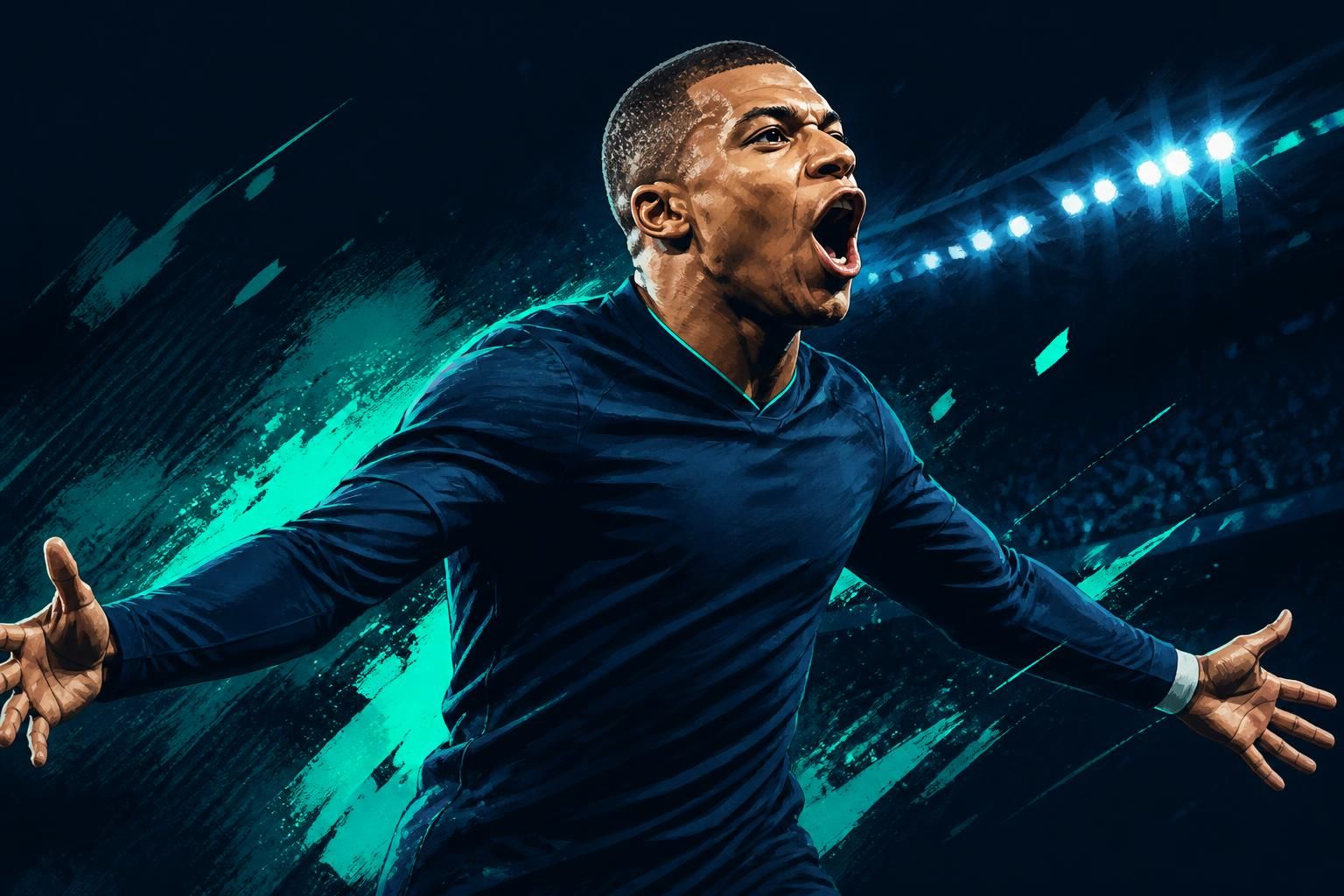 Mbappé assume liderança de artilharia histórica da Copa