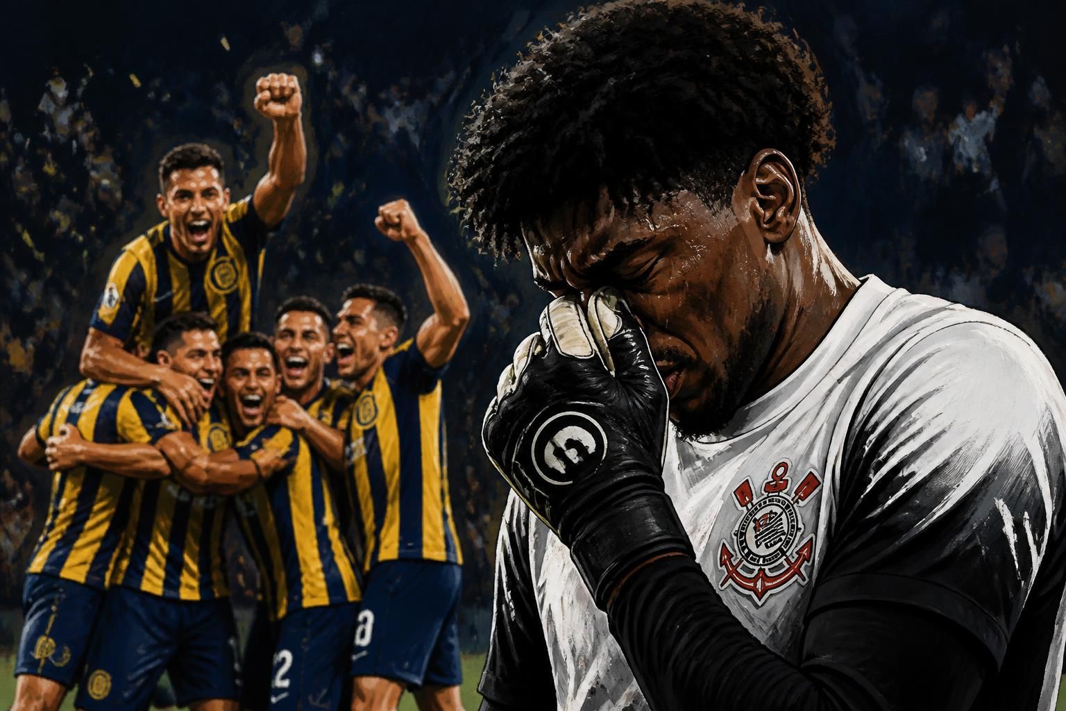 Corinthians repudia racismo contra Hugo Souza na Argentina